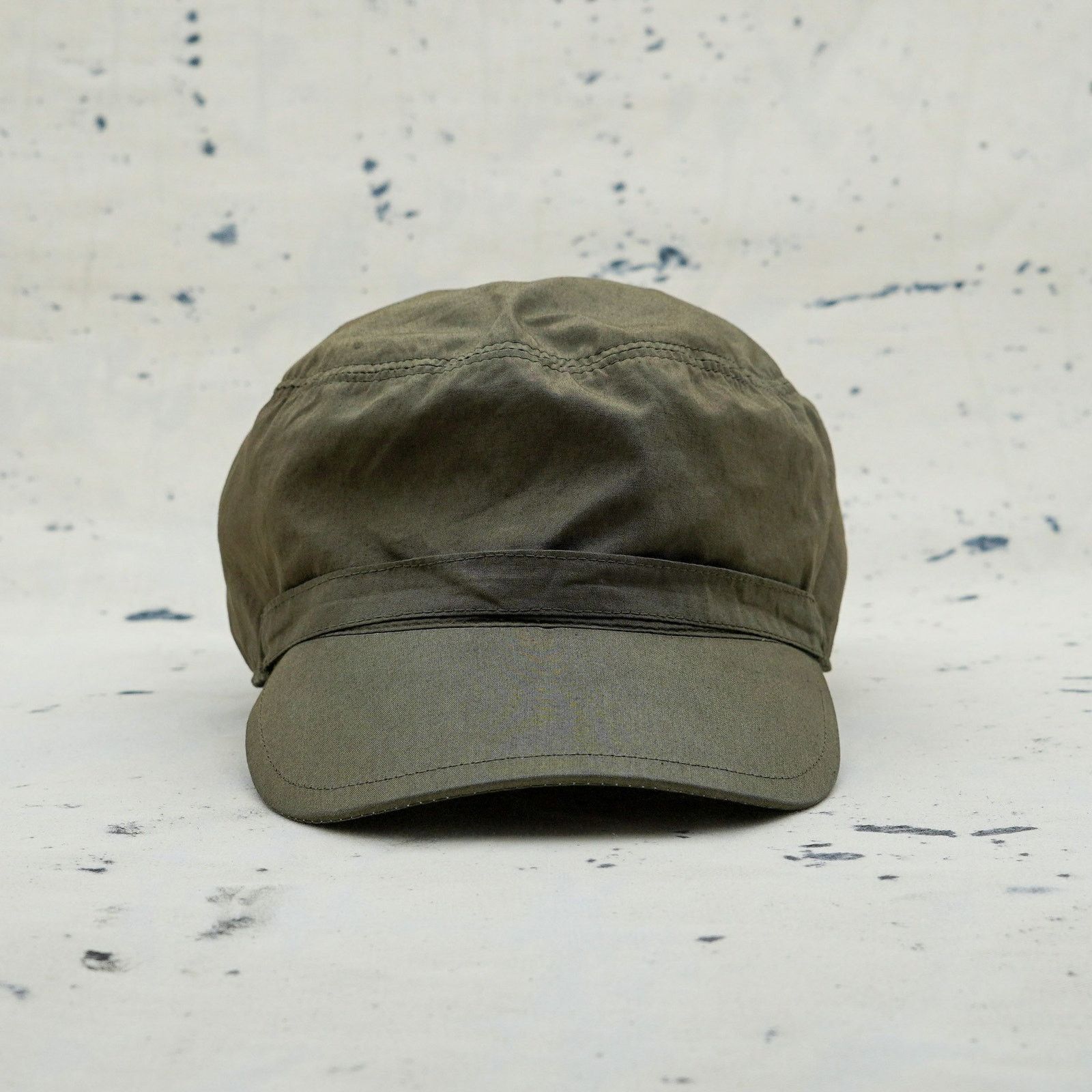 Prada Vintage prada khaki green military tab logo sport cap hat Size ONE SIZE - 2 Thumbnail