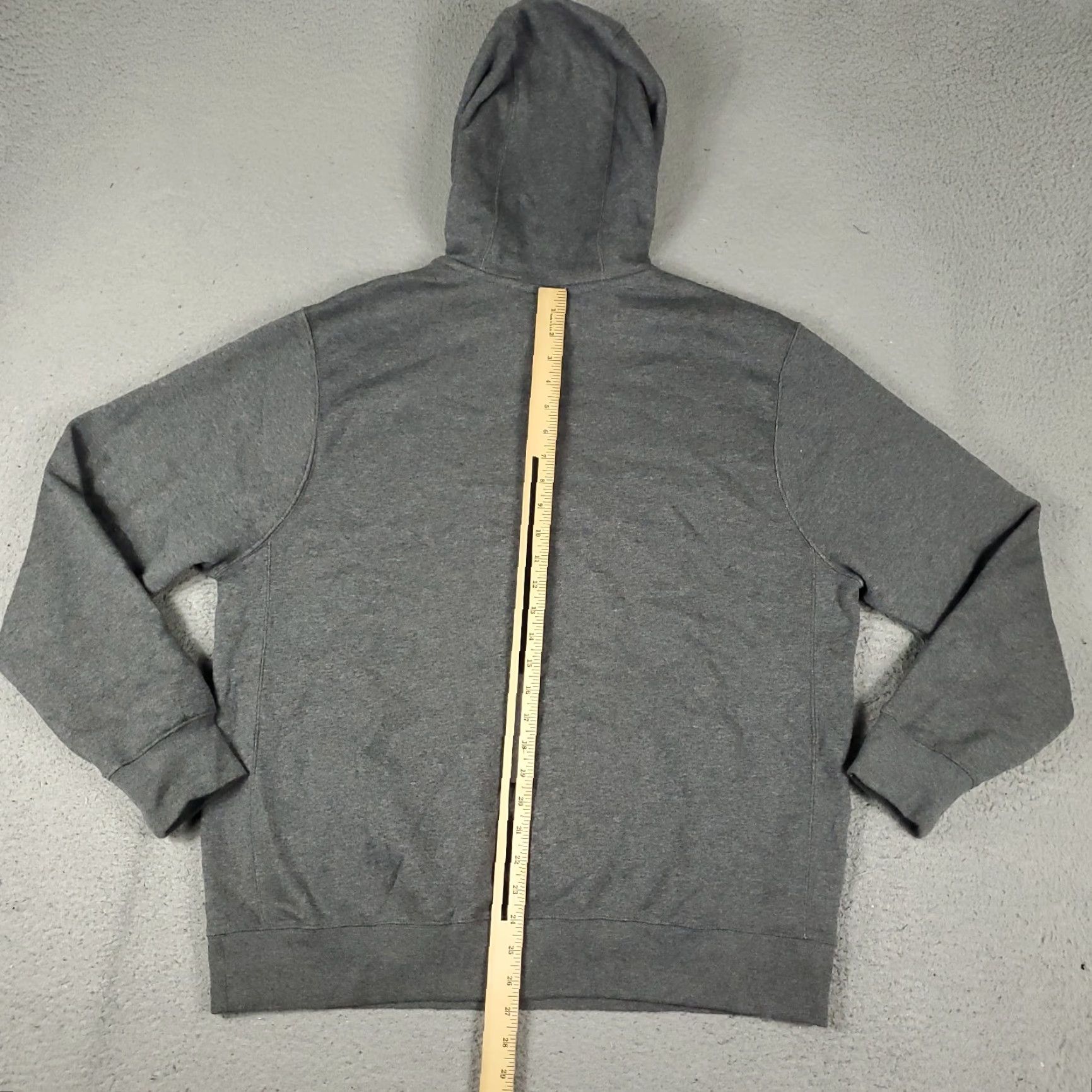 Nike Nike Hoodie Mens Large Gray Swoosh Dri Fit Pullover Sweatshirt Size US L / EU 52-54 / 3 - 5 Thumbnail