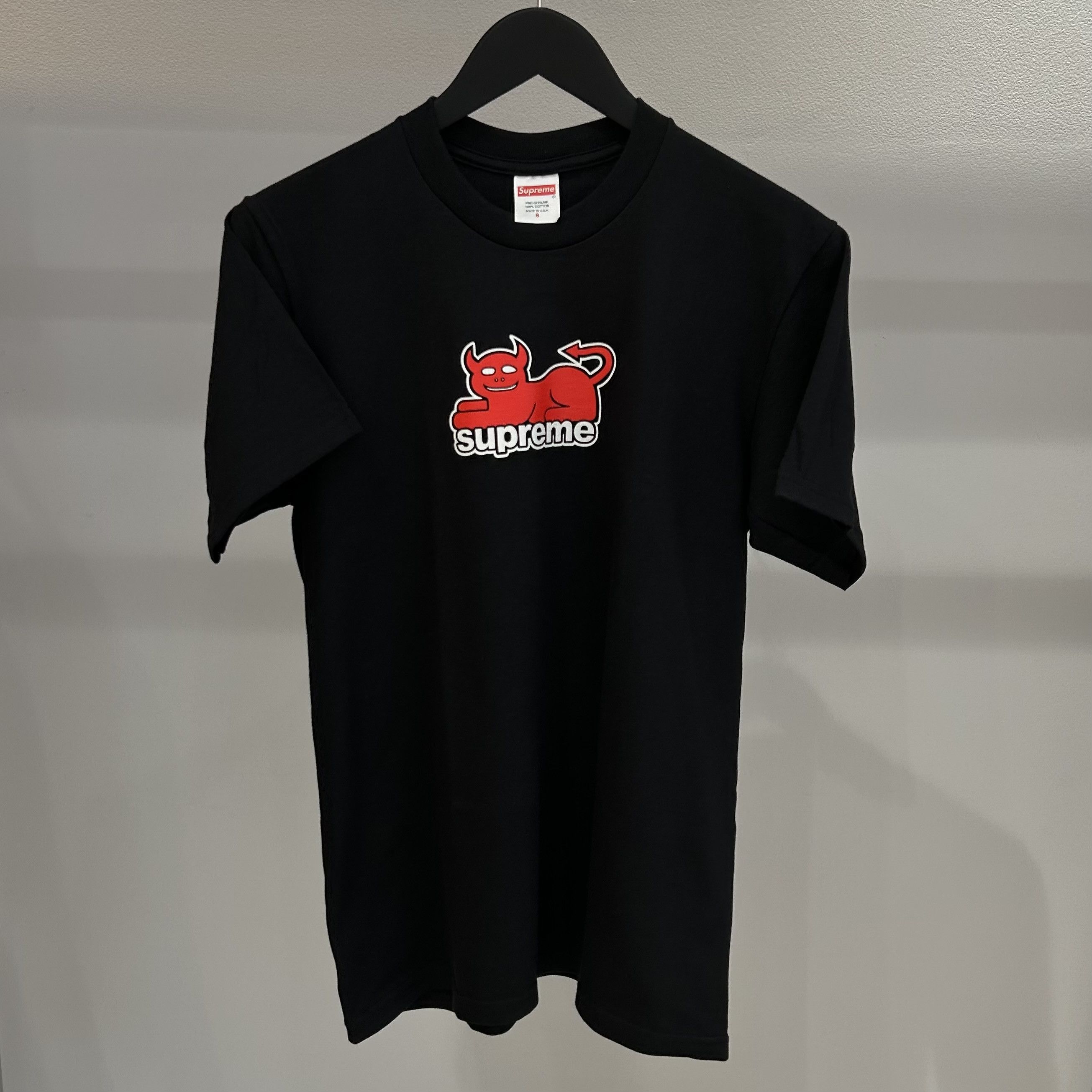 Supreme Supreme Toy Machine Devil Cat Tee Black | Grailed