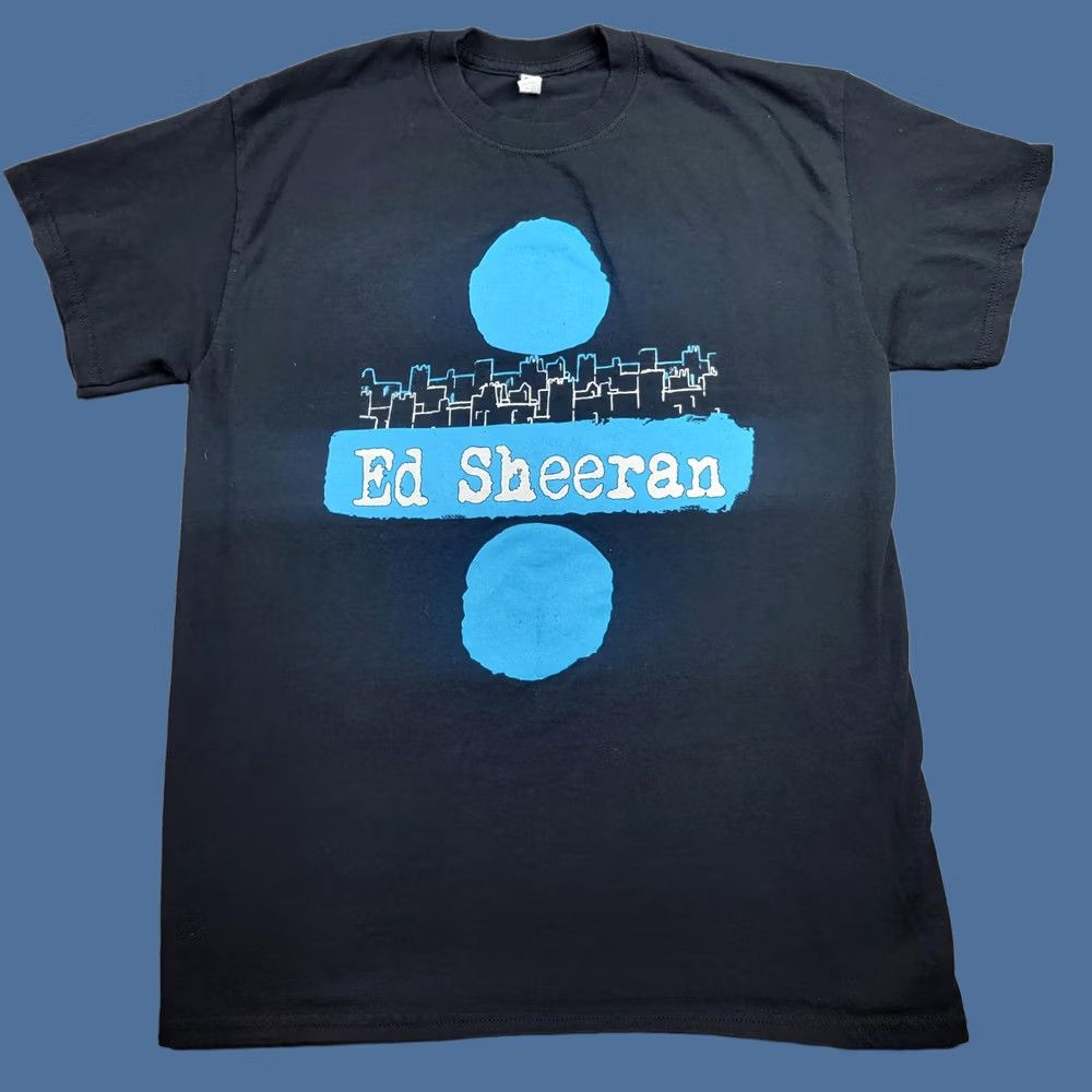 Gildan Ed Sheeran Shirt Mens Small Black 2018 Stadium Tour Concert Tee Music Band Size US S / EU 44-46 / 1 - 1 Thumbnail