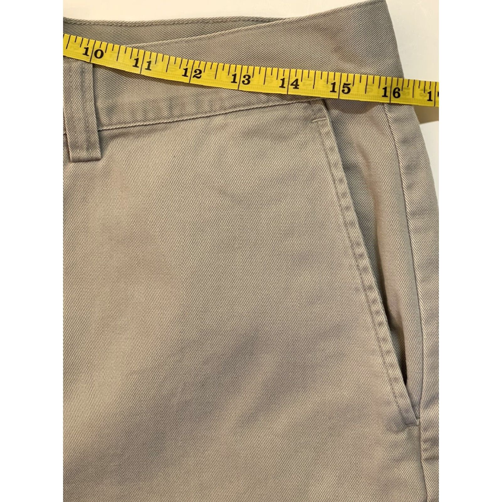Polo Ralph Lauren VINTAGE Polo Ralph Lauren Pants Mens 32 Gray Flat Front Cotton Chino Preppy 90s Mens Size US XS / EU 42 / 0 - 7 Thumbnail