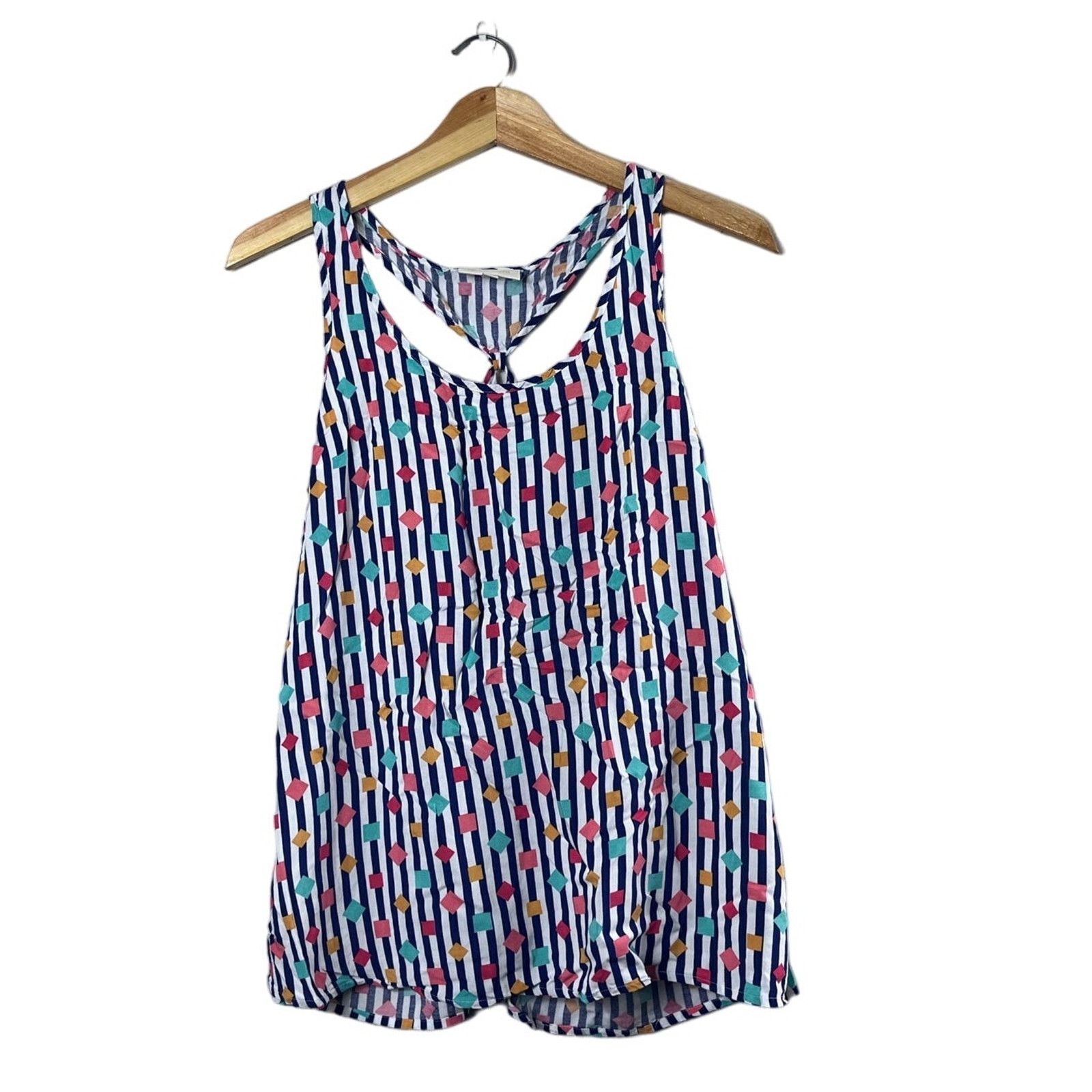 Vintage Women's Vintage ModCloth Confetti Tank Top L Size L / US 10 / IT 46 - 1 Thumbnail