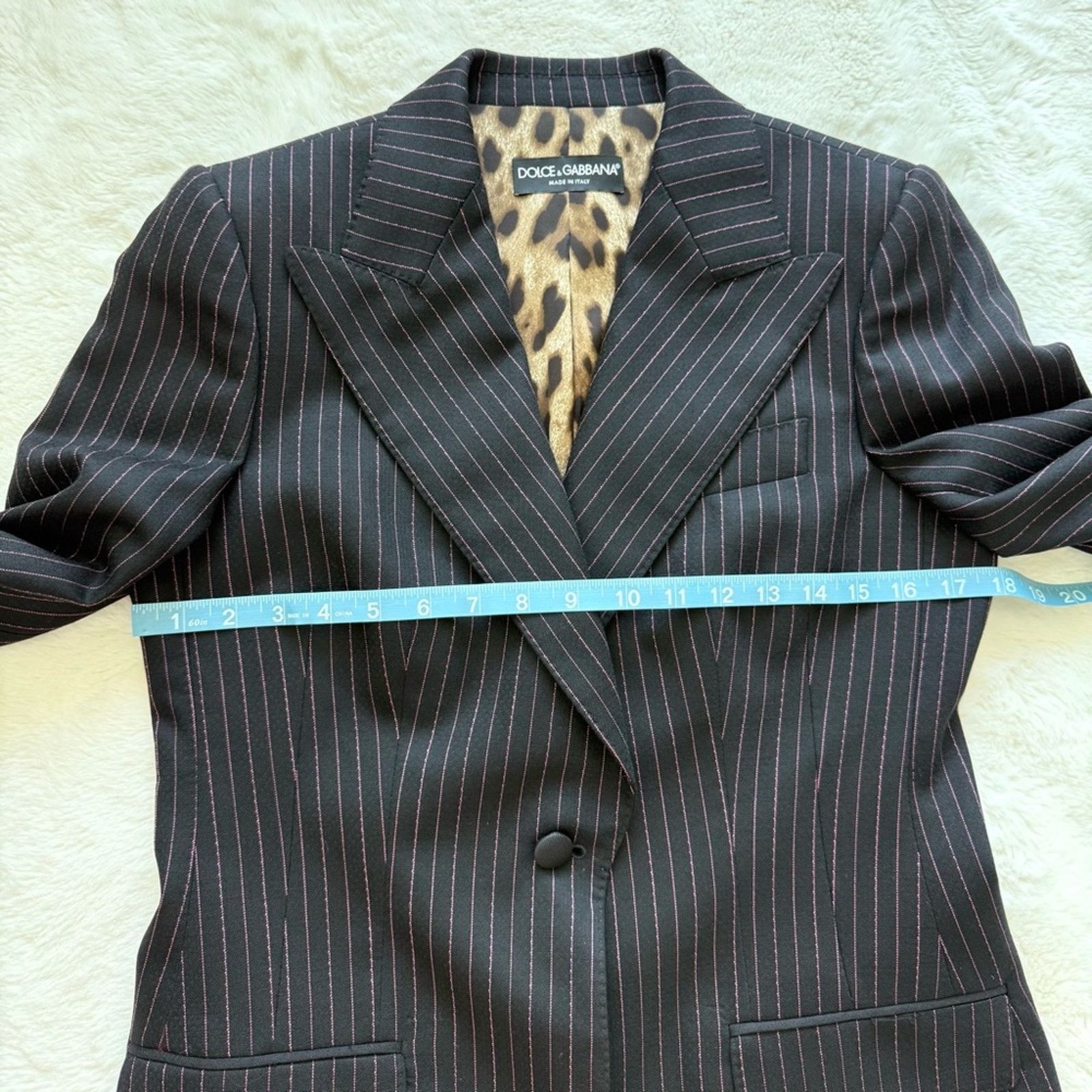 Dolce & Gabbana Dolce&Gabbana women virgin wool jacket size 42IT 6US 1650$ Size M / US 6-8 / IT 42-44 - 9 Thumbnail
