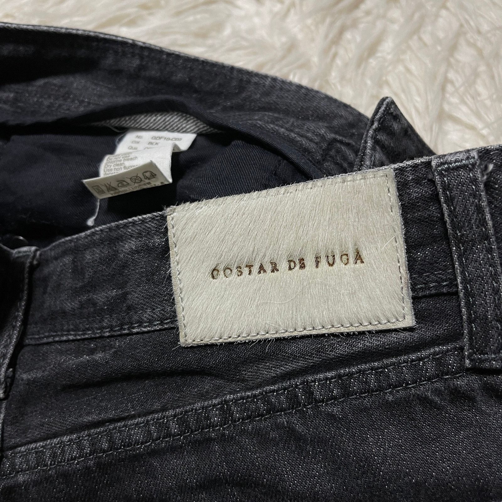 GOSTAR DE FUGA × Tornado Mart × Vintage GOSTAR DE FUGA Vintage Clawmark Low-rise Bootcut Denim Jeans Size 30" / US 8 / IT 44 - 9 Thumbnail