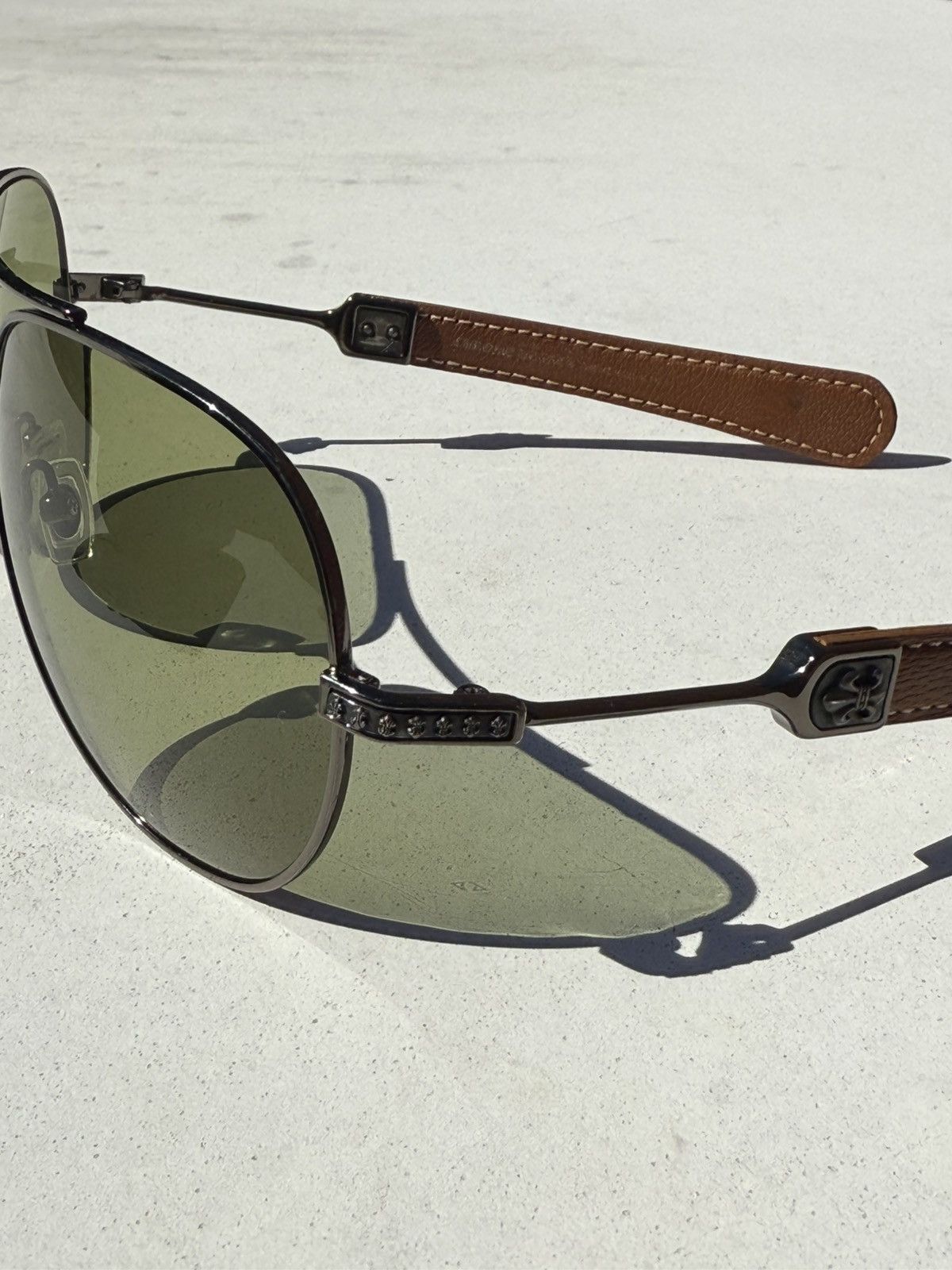 Chrome Hearts Chrome Hearts JO JO Aviators Size ONE SIZE - 4 Thumbnail
