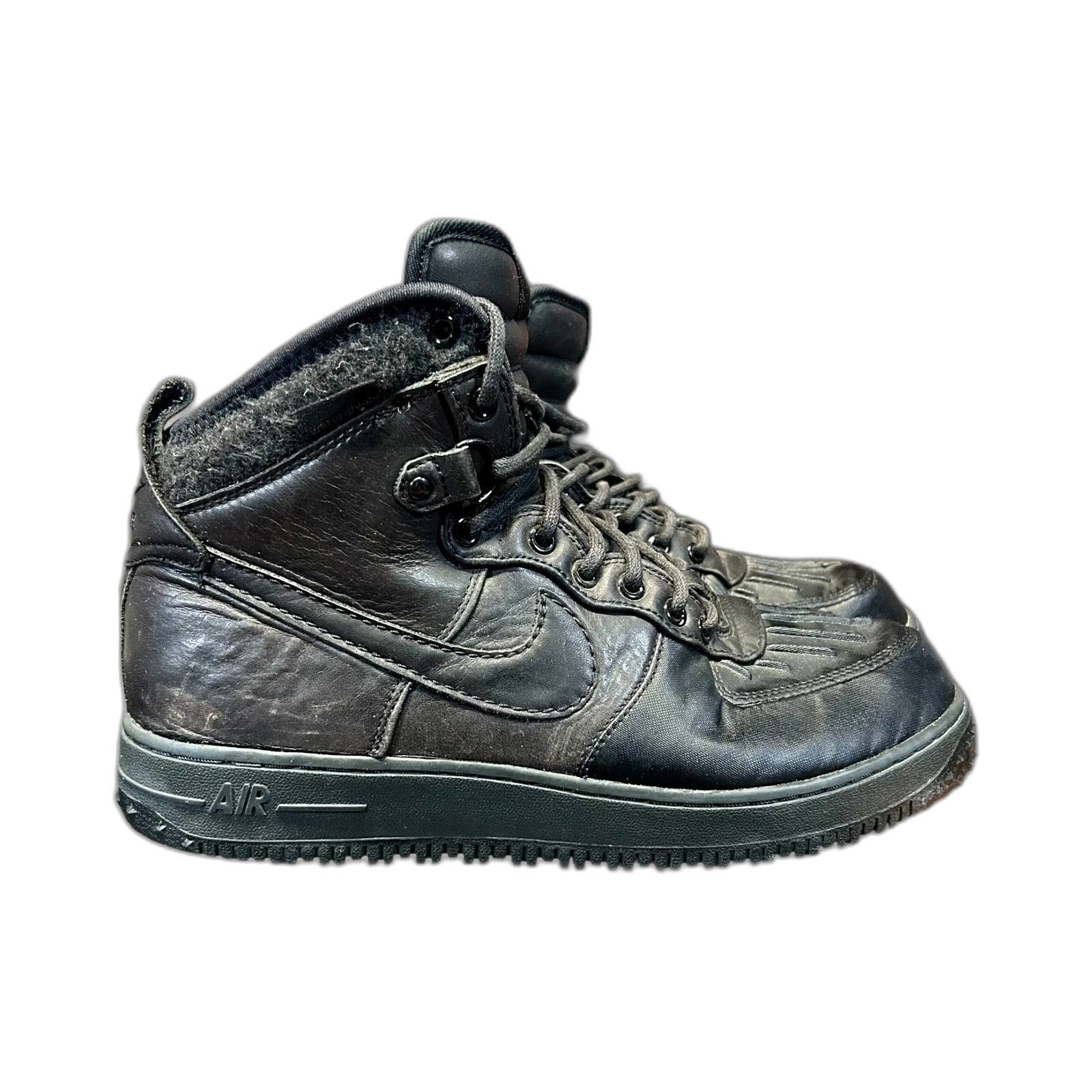 Nike Nike Air Force 1 High "Duckboot" Black Sneakers 444745-001 M Size US 11 / EU 44 - 1 Thumbnail