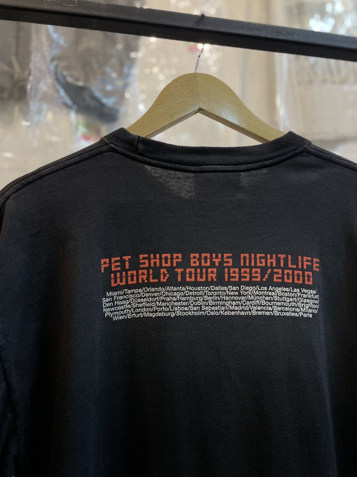 Band Tees PET SHOP BOYS 'NIGHTLIFE' WORLD TOUR [1999/2000] Size US M / EU 48-50 / 2 - 4 Thumbnail