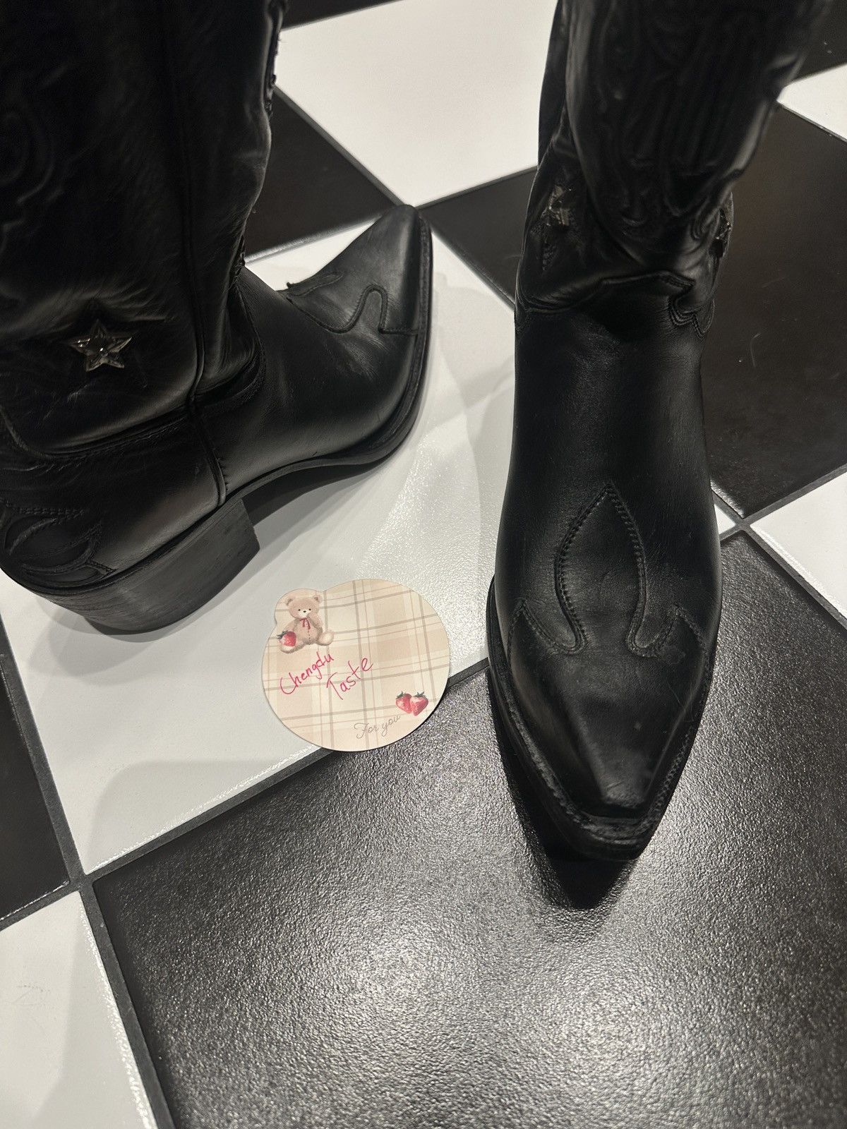 Chrome Hearts Chrome Hearts Cowboy Western Boots Size US 7.5 / IT 37.5 - 2 Thumbnail