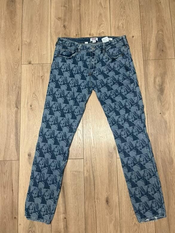 Guess × Pleasures Guess Pleasures Drew Barrymore Jeans Size US 33 - 1 Thumbnail