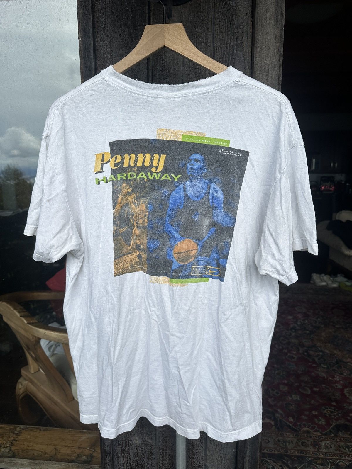 Nike Vintage Distressed Penny Hardaway Orlando Magic NBA Nike Tee Size US L / EU 52-54 / 3 - 4 Thumbnail