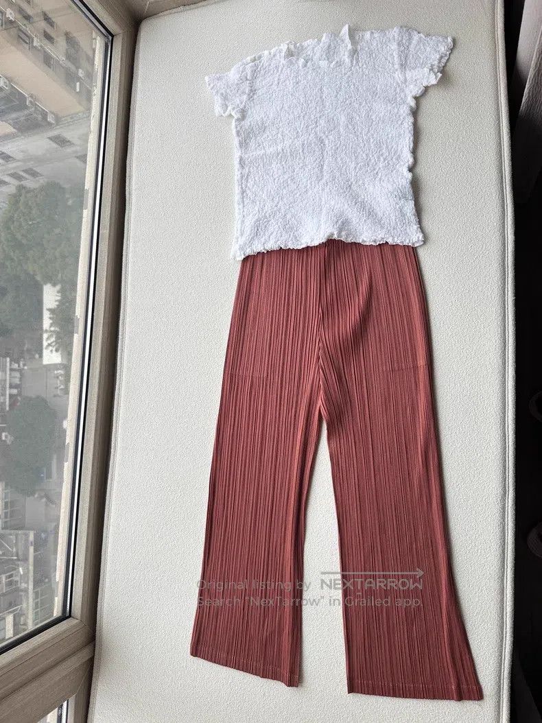 Issey Miyake Issey Miyake Pink Pants Size 25" / US 0 / IT 36 - 6 Thumbnail