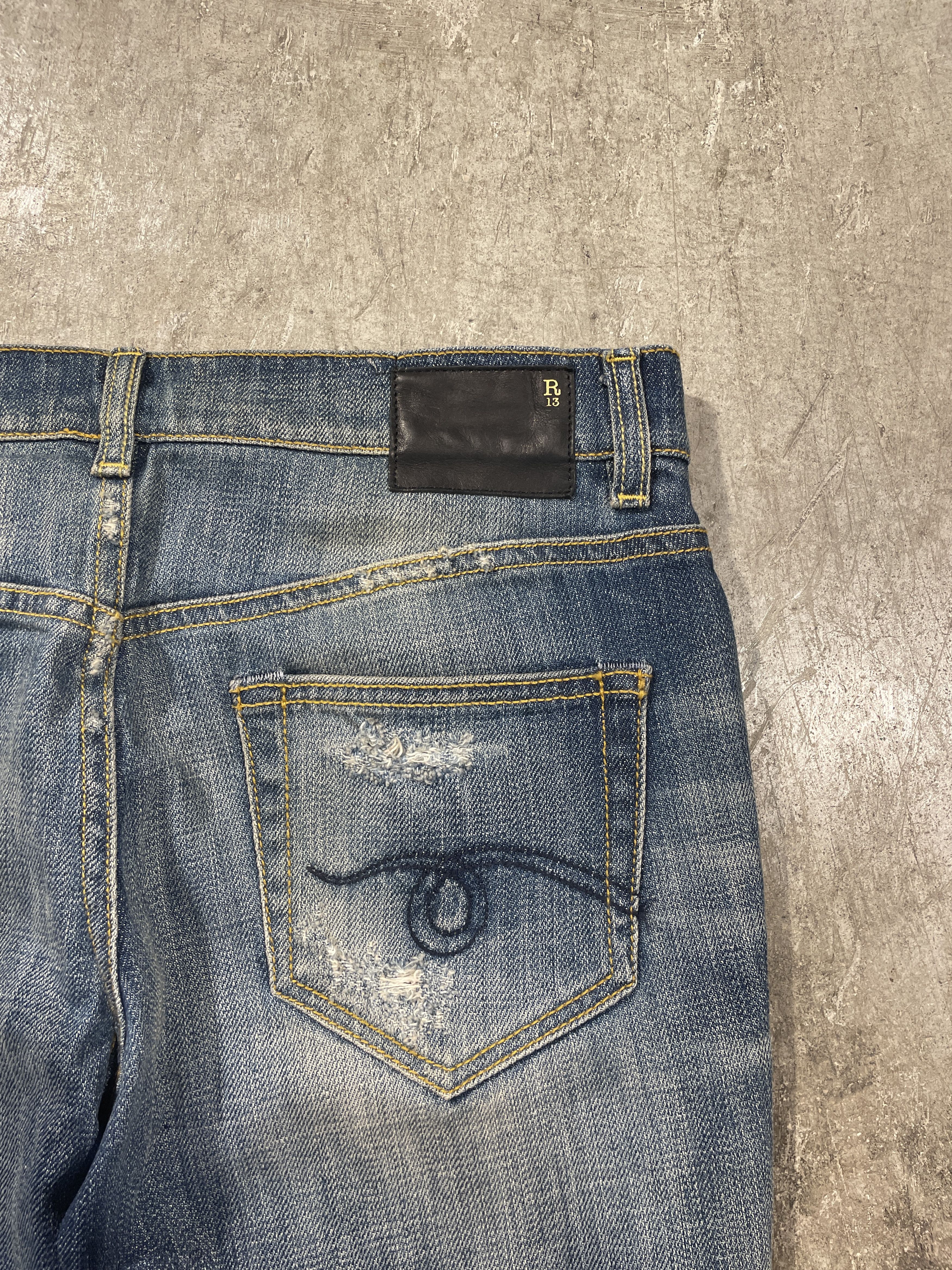 Designer × R13 R13 Relaxed Jeans Size 27" / US 4 / IT 40 - 7 Thumbnail