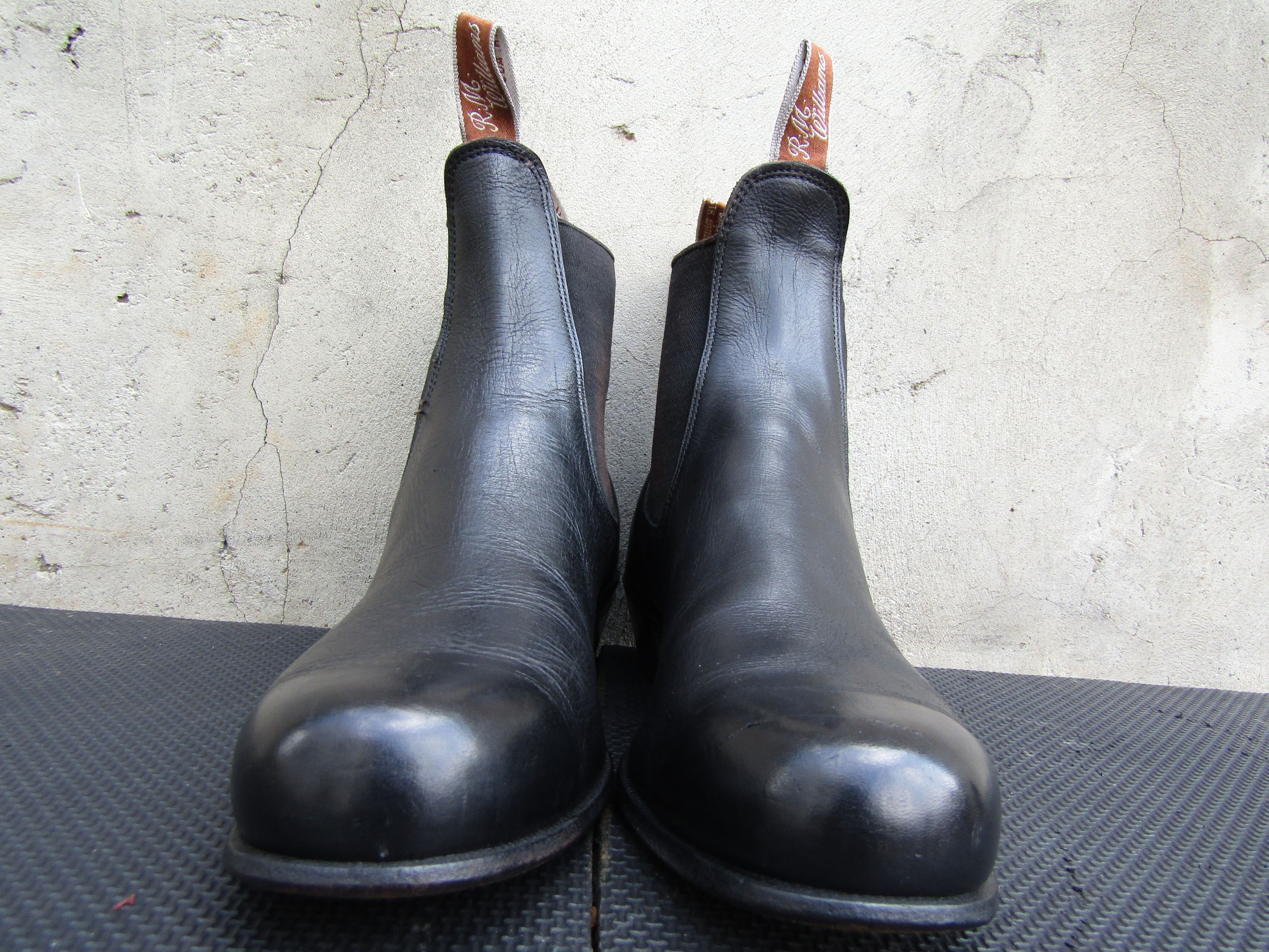 R.M. Williams RM Williams Vintage Leather Cuban Bushman Black Chelsea Size US 9 / EU 42 - 3 Thumbnail