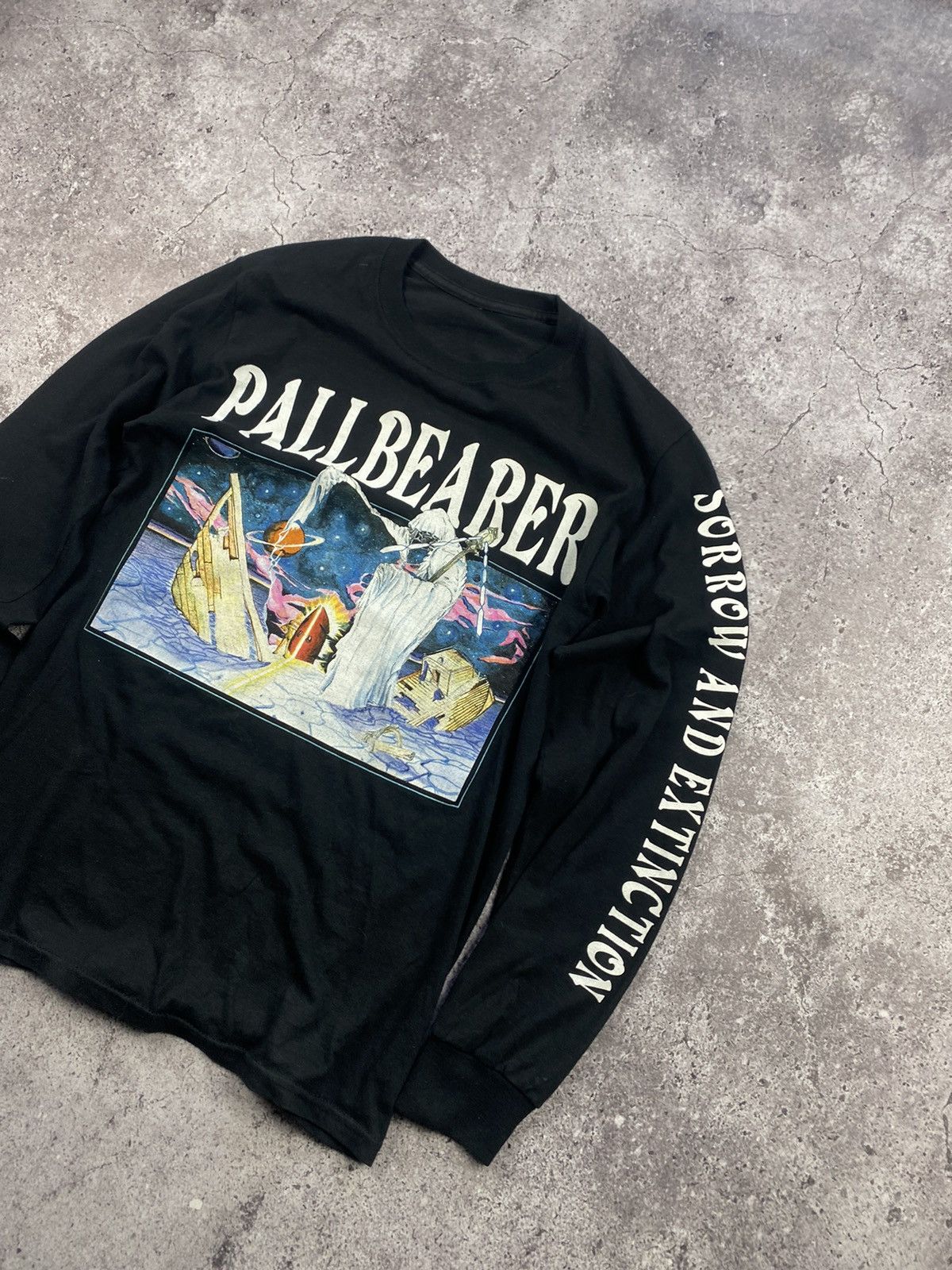 Band Tees × Vintage PALLBEARER VINTAGE AMERICAN DOOM METAL BAND ROCK LONGSLEEVE Size US M / EU 48-50 / 2 - 2 Thumbnail