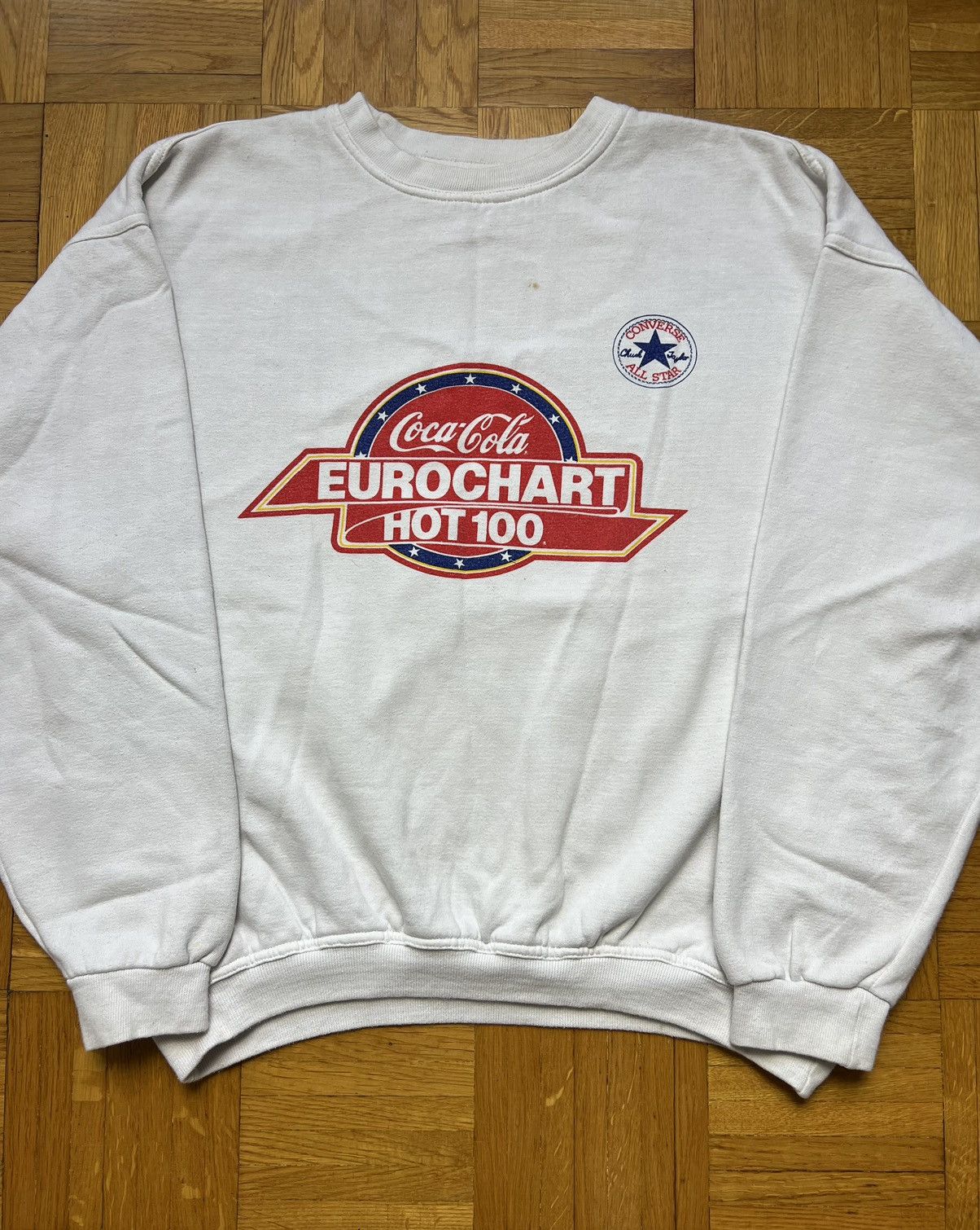 Coca Cola × Converse × Vintage Sweatshirt Converse Coca Cola vintage 90’s very rare Size US L / EU 52-54 / 3 - 2 Thumbnail
