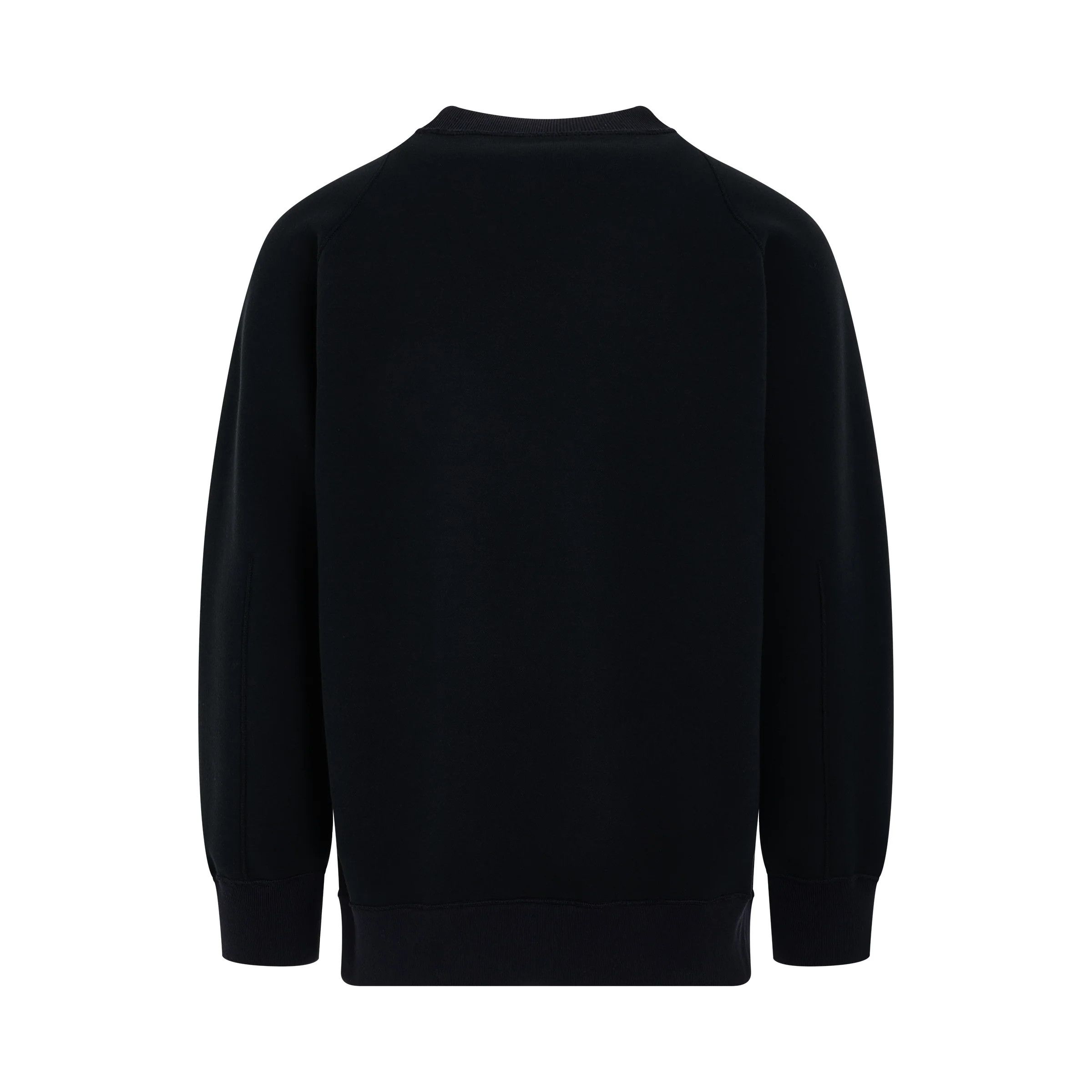 Sacai o1mris0824 Sweatshirt in Black Size US S / EU 44-46 / 1 - 4 Thumbnail
