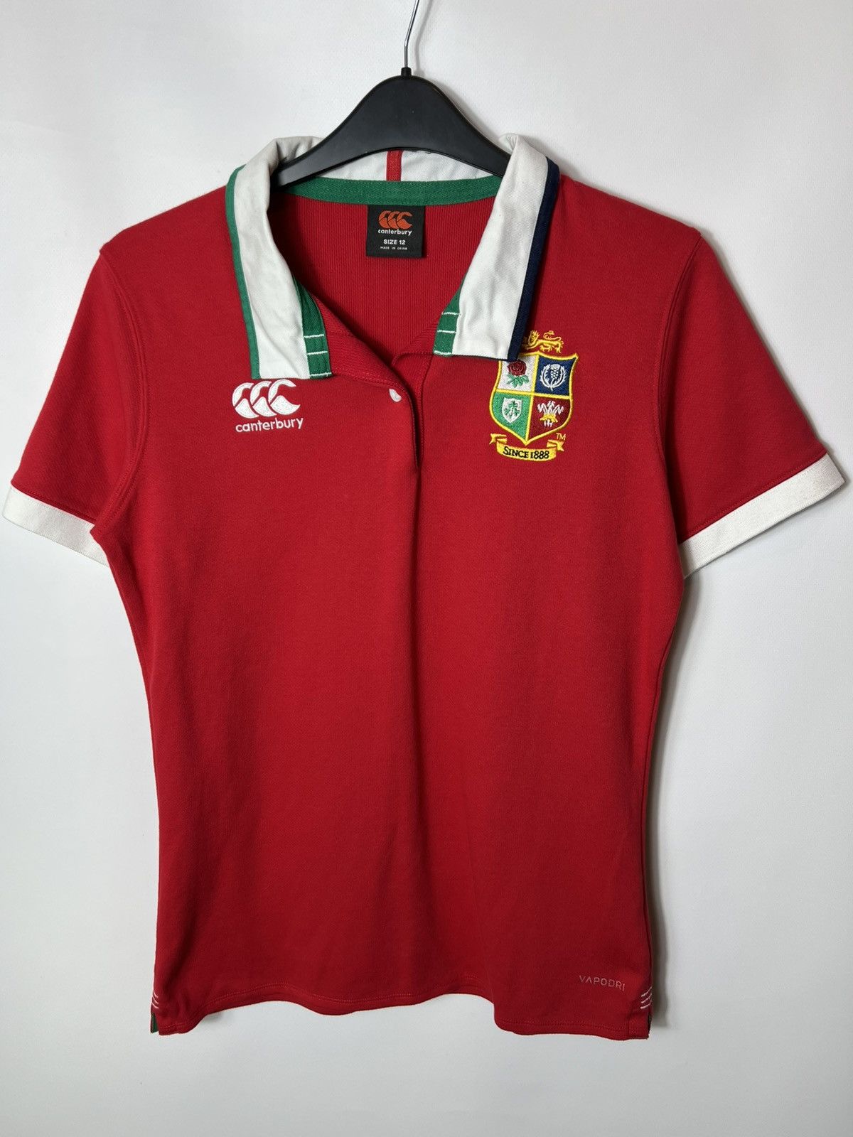 Canterbury of New Zealand Vintage Canterbury British & Irish Lions Rugby T-shirt Women Size M / US 6-8 / IT 42-44 - 1 Thumbnail