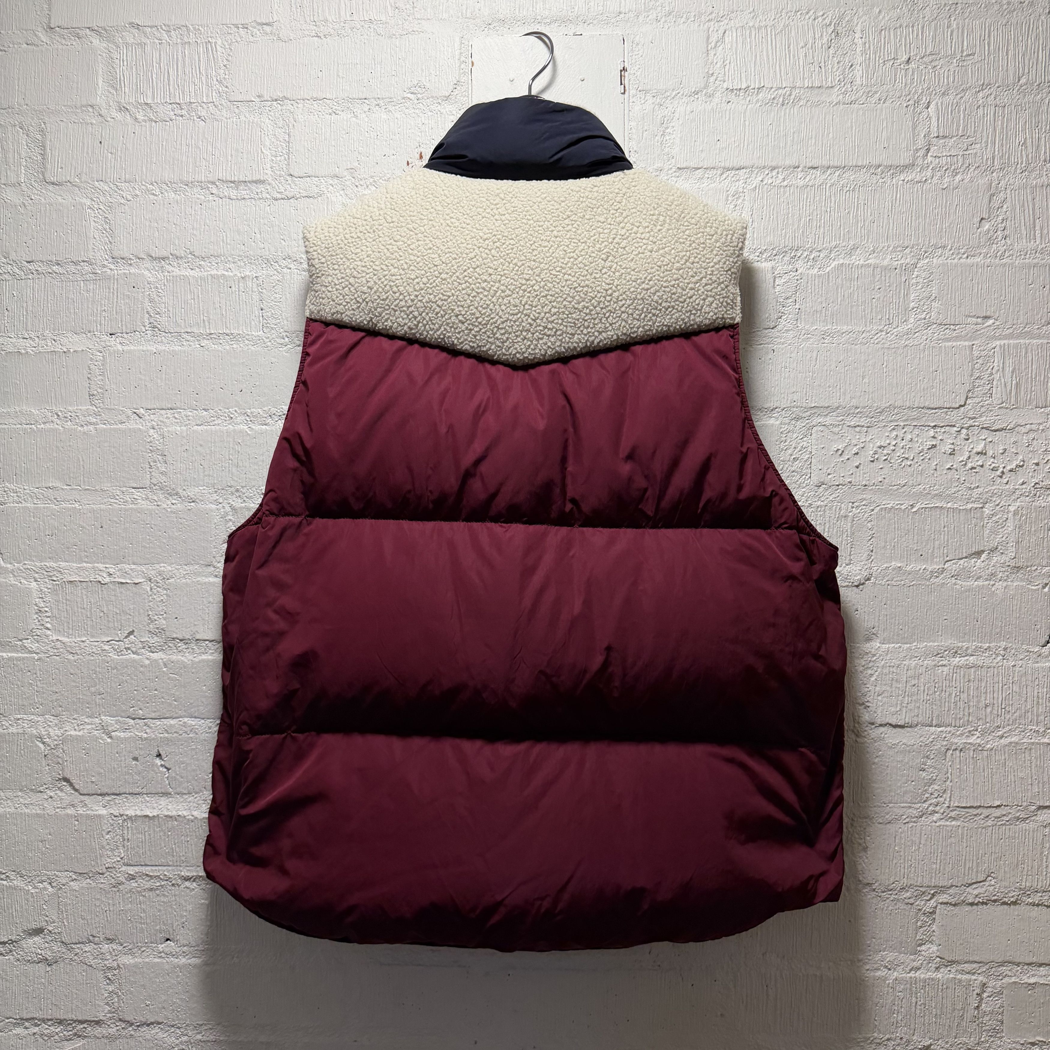 Undercover AW22 Faux shearling-trimmed down vest Size US XXL / EU 58 / 5 - 2 Thumbnail