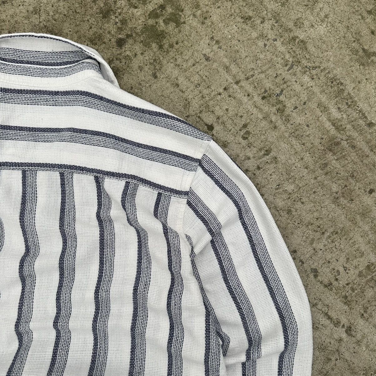 Primark Vintage Primark Knit Checkered Shirt Button Up Old Money Size US L / EU 52-54 / 3 - 11 Thumbnail