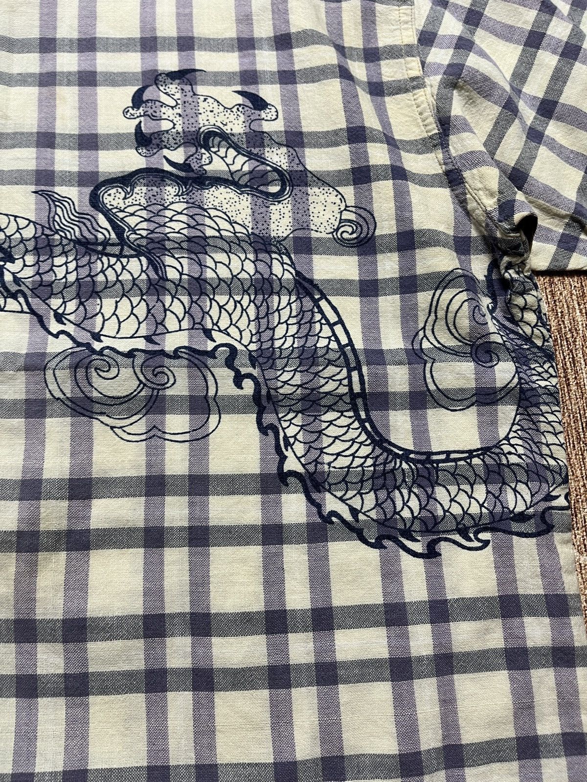 Japanese Brand Vintage 90s sukajan shirt Size US L / EU 52-54 / 3 - 4 Thumbnail