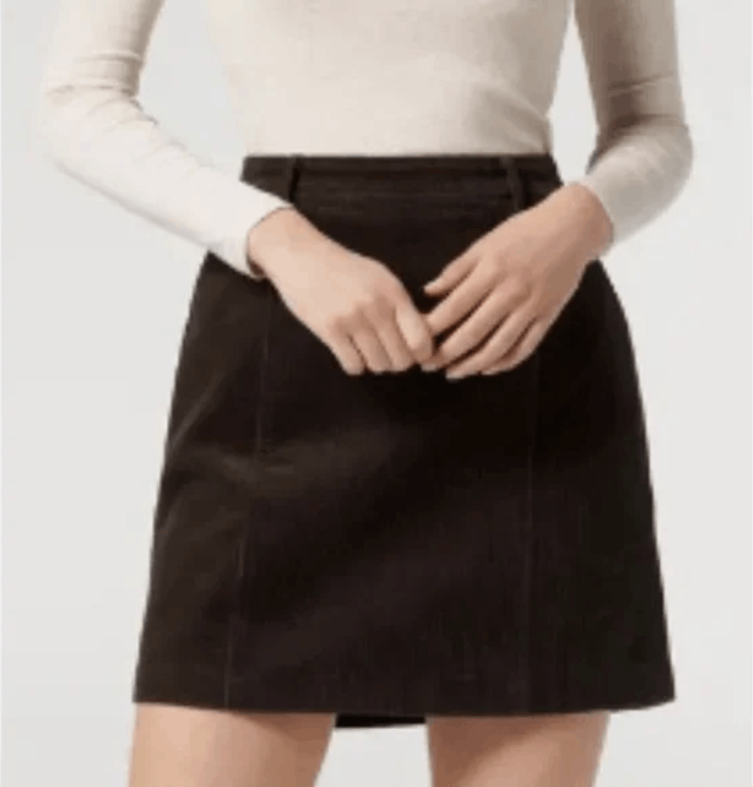 Ever Ever New Melbourne - Aurora Cord Mini Skirt Size 27" / US 4 / IT 40 - 1 Thumbnail