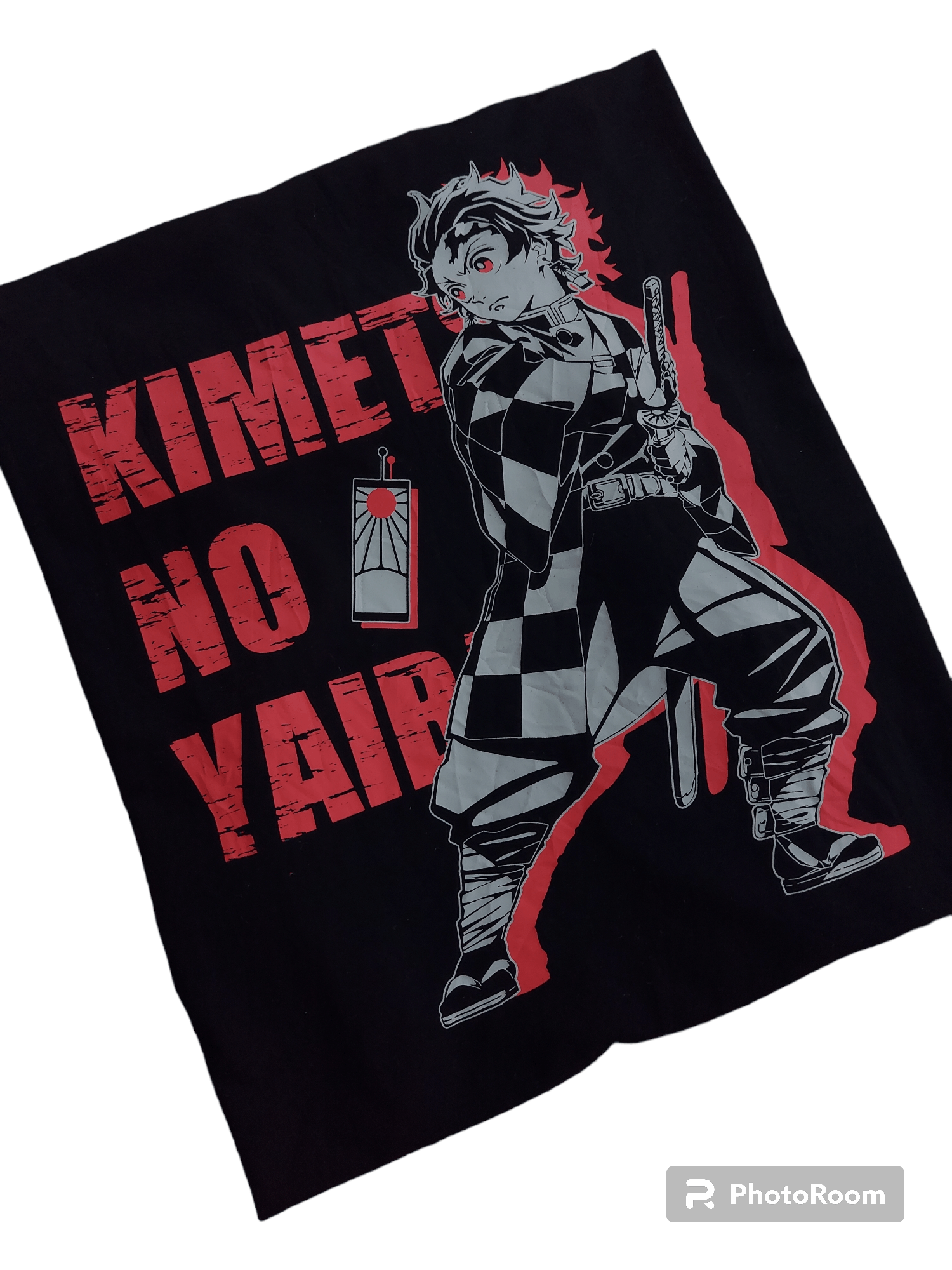 Anime 💥Demon Slayer / Kimetsu no Yaiba Tanjiro Kamado T Shirt Size US M / EU 48-50 / 2 - 2 Thumbnail
