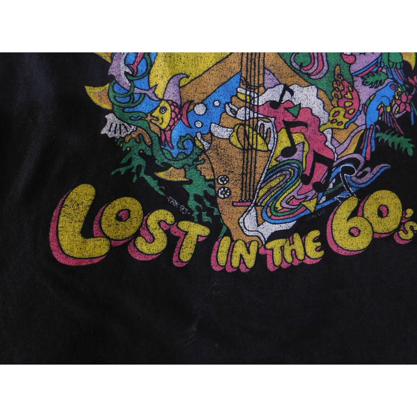 Vintage VINTAGE Oneita Fantasy Fest Key West Shirt Mens XL Black 1993 Lost in the 60s 90s Size US XL / EU 56 / 4 - 7 Thumbnail