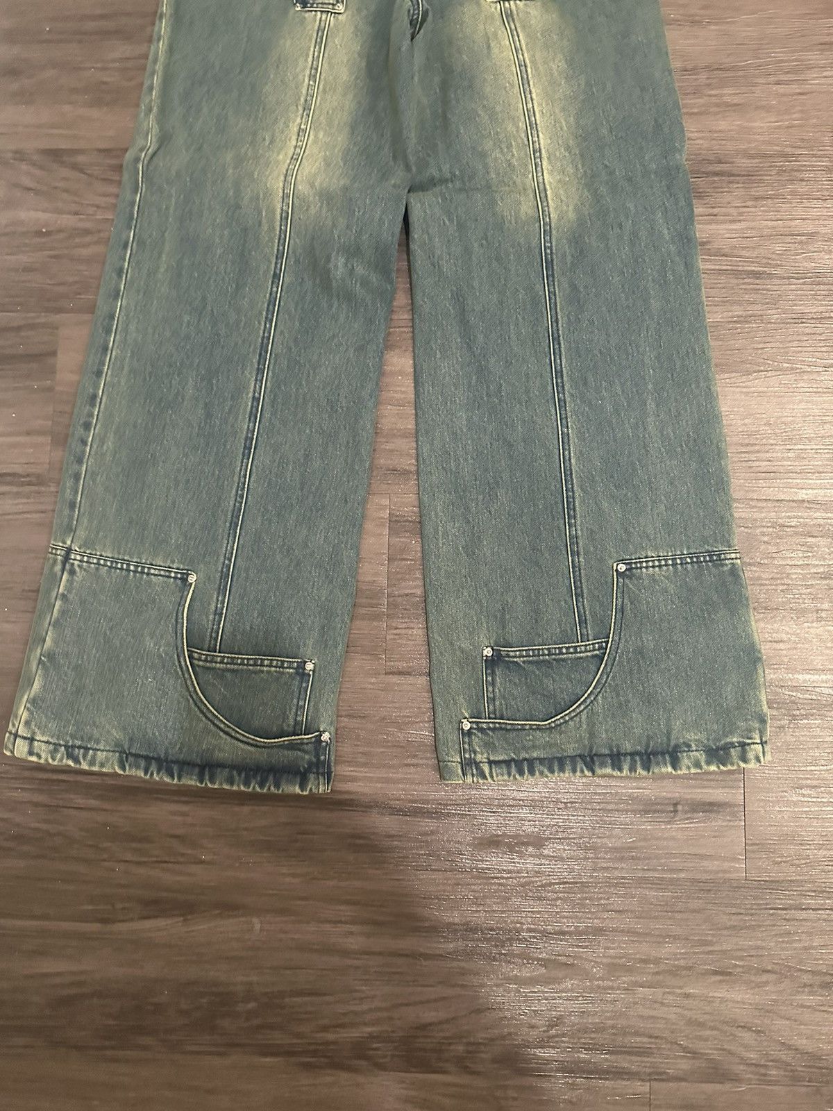 Other Yellow Washed Jeans Size US 30 / EU 46 - 5 Thumbnail