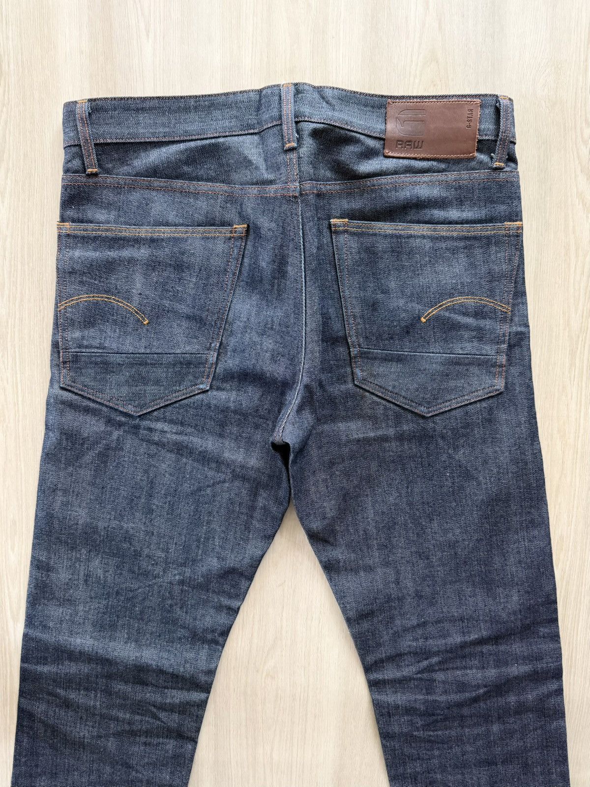 G-Star G Star Raw US First Tapered Selvedge Denim Sz 34x32 *36x31 Size US 36 / EU 52 - 7 Thumbnail