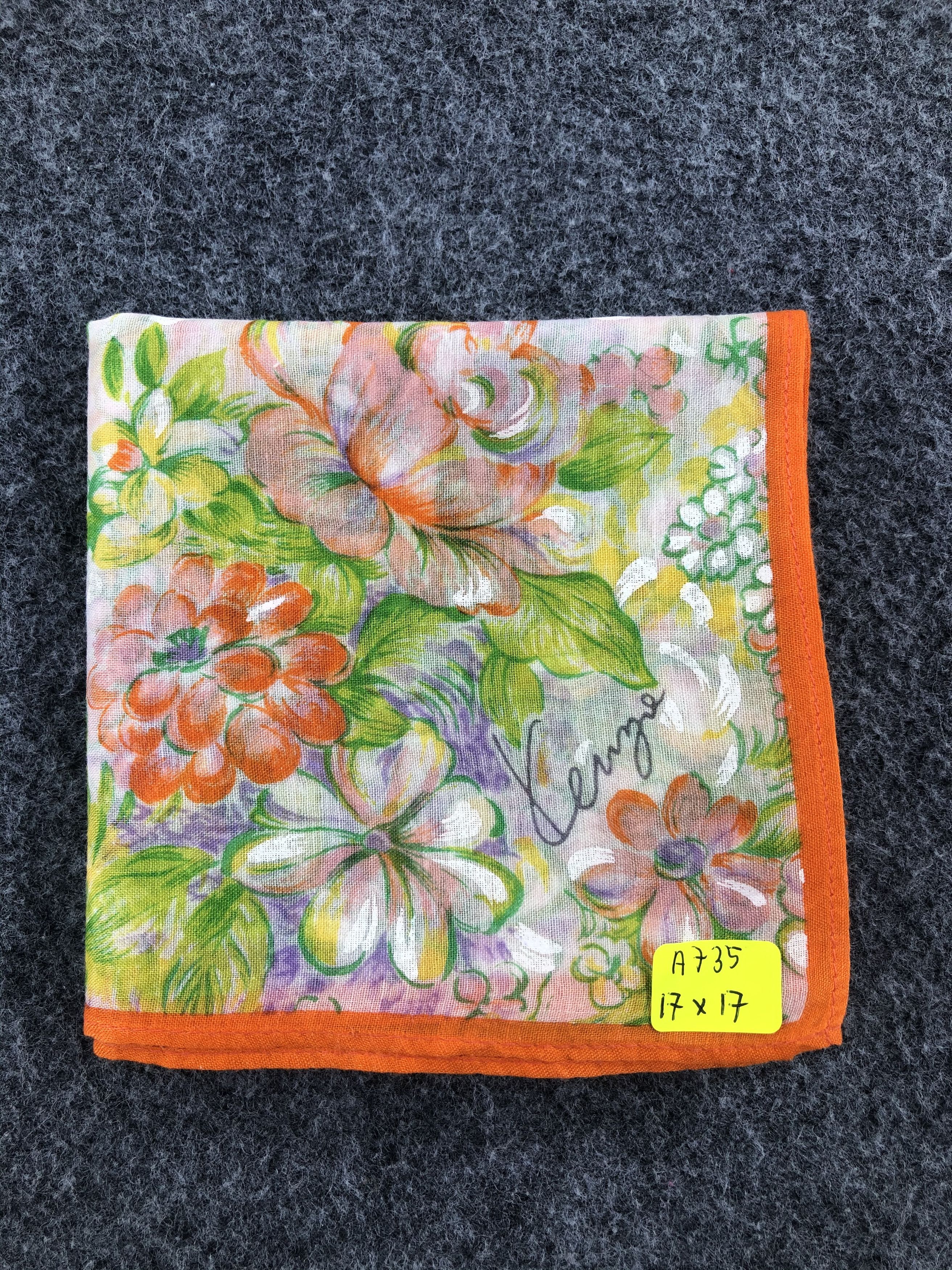 Kenzo × Vintage Kenzo Handkerchief / Bandana / Neckerchief Size ONE SIZE - 6 Thumbnail