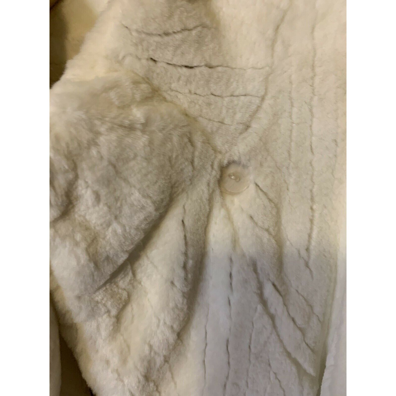 Vintage Vintage Style VI Ltd Ladies Sz S White Faux Mink Fur Coat Ve Size S / US 4 / IT 40 - 7 Thumbnail