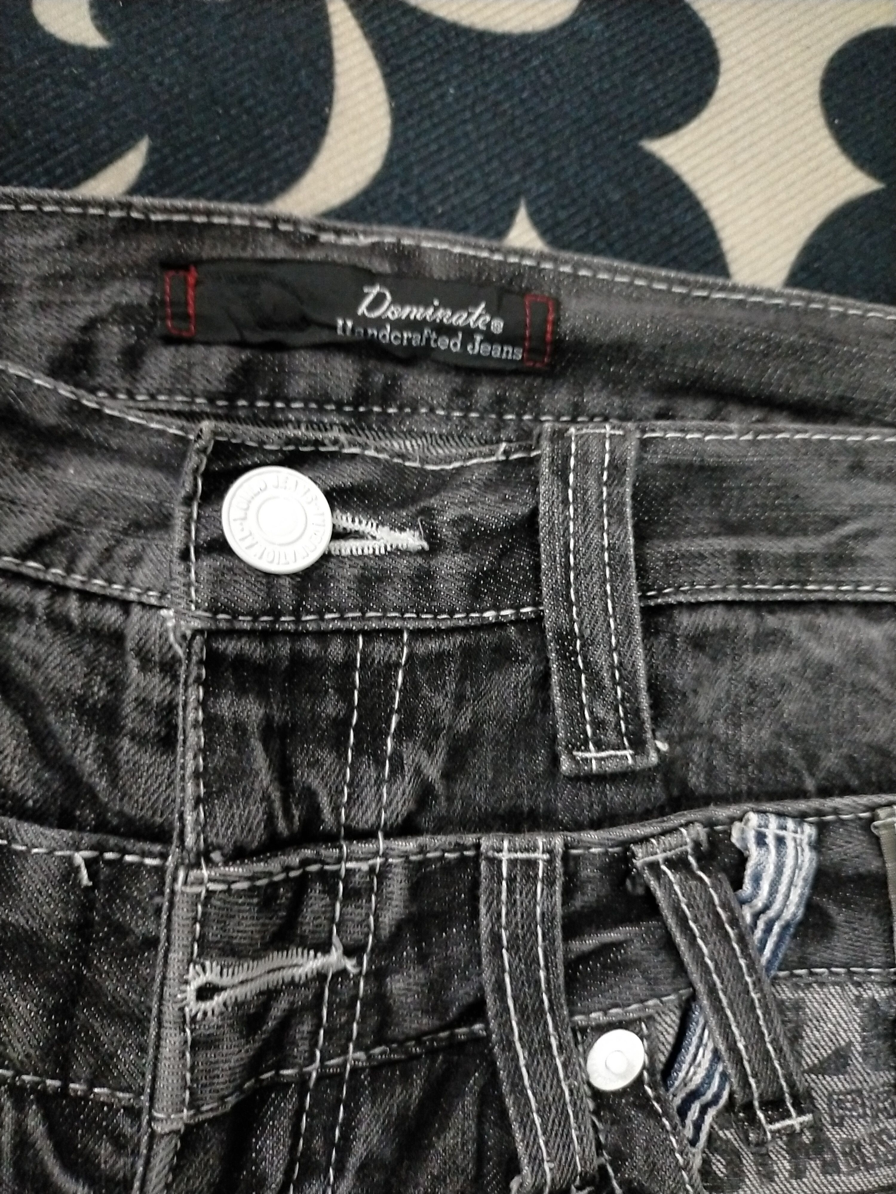 Japanese Brand × PPFM × Seditionaries 🔥Insane🔥Dominate Double Waist Mudwash Jeans Size US 30 / EU 46 - 3 Thumbnail