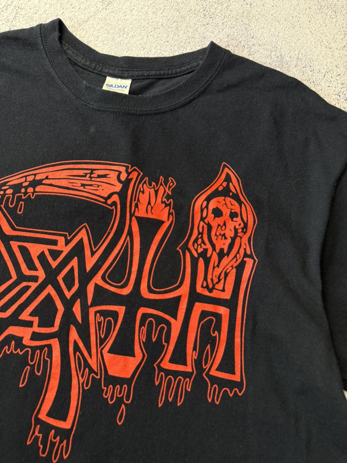 Band Tees Vintage Death 2008 Life Will Never Last Razamataz T-Shirt Size US L / EU 52-54 / 3 - 14 Thumbnail