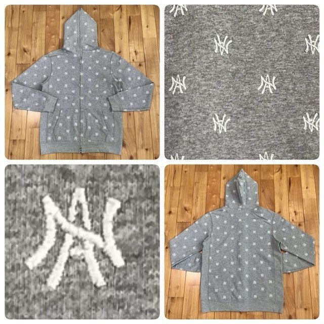 Bape × Neighborhood BAPE × NEIGHBORHOOD LOGO Embroidered Full Zip Hoodie NIGO Size US M / EU 48-50 / 2 - 1 Thumbnail