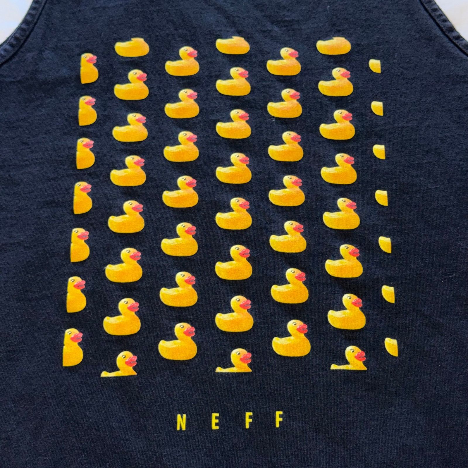 NEFF Neff Tank Top Mens Small Rubber Duck Graphic Skate Surf NWOT Size US S / EU 44-46 / 1 - 2 Thumbnail