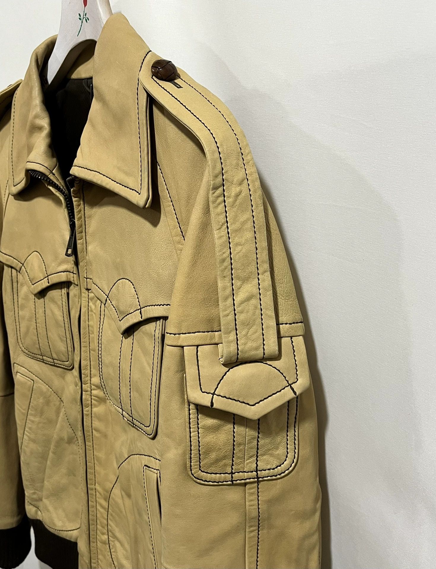 Number (N)ine NUMBER (N)INE 08aw rare leather jacket Size US L / EU 52-54 / 3 - 3 Thumbnail
