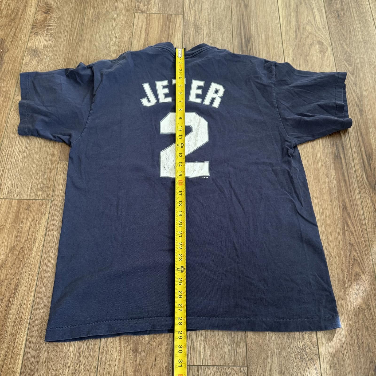 Majestic Vintage 90s Derek Jeter New York Yankees Majestic Shirt Size US XL / EU 56 / 4 - 7 Thumbnail