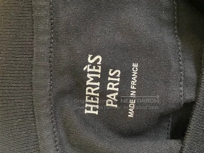 Hermes Hermes Black Dress with Delicate Chain Embroidery Pattern Size XS / US 0-2 / IT 36-38 - 4 Thumbnail