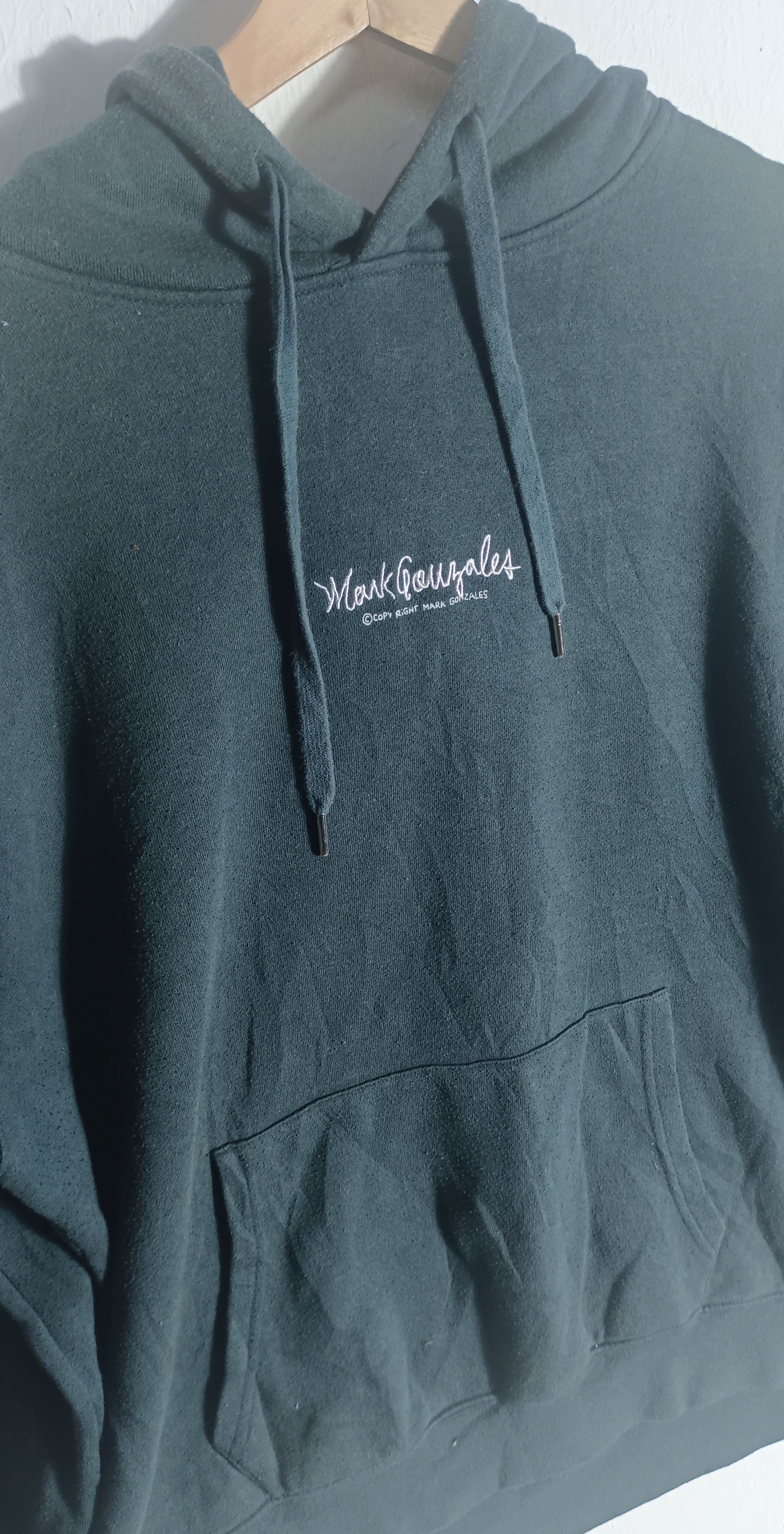 Vintage Vintage💥 Mark Gonzales ' I Havent Eatean In Weeks" Size US XL / EU 56 / 4 - 7 Thumbnail