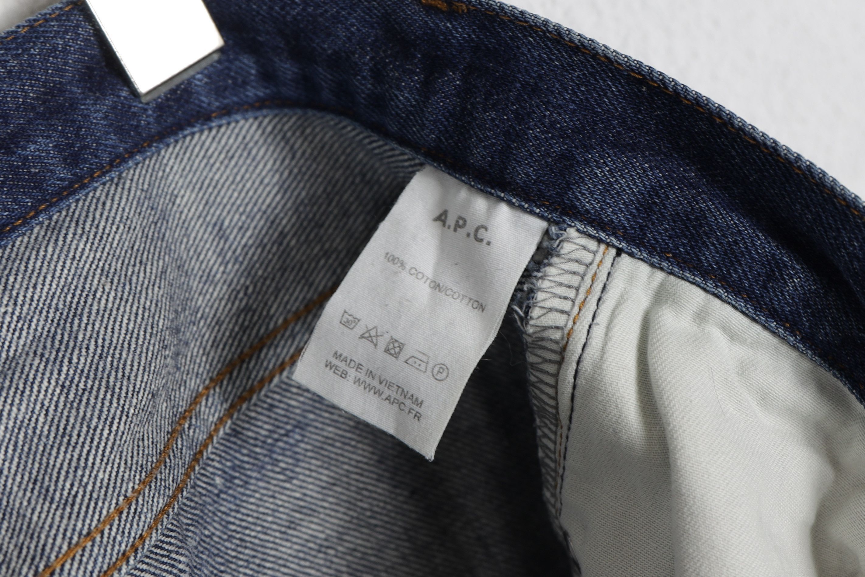 A.P.C. A.P.C. Petite New Standard Blue Indigo Denim Selvedge Jeans Size US 29 - 8 Thumbnail