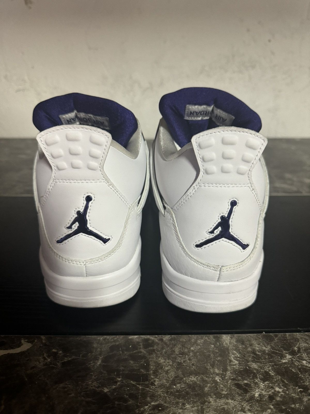 Jordan Brand Air Jordan 4 "Metallica" Purple Men’s Size 12 OG Box Size US 12 / EU 45 - 3 Thumbnail
