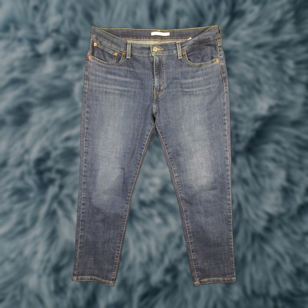 Levi's Levi's Jeans Woman Regular Boyfriend 32 W34 L27 Medium Wash Stretch Denim 5-Pocket Zip Blue Women Size 24" / US 00 / IT 34 - 1 Thumbnail