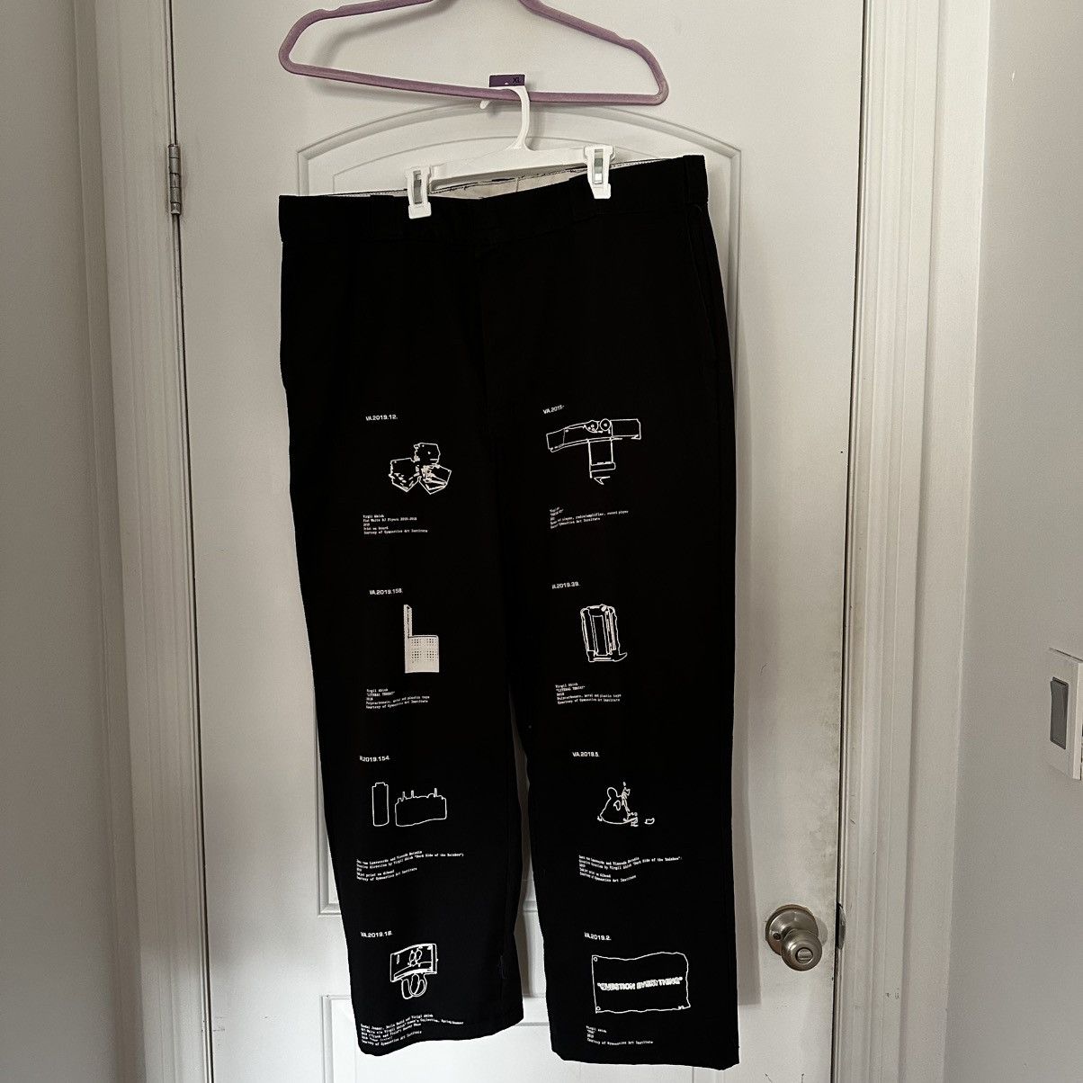 Virgil Abloh Virgil Abloh FOS Brooklyn Museum Registrar Dickies Pants Size US 42 / EU 58 - 1 Thumbnail