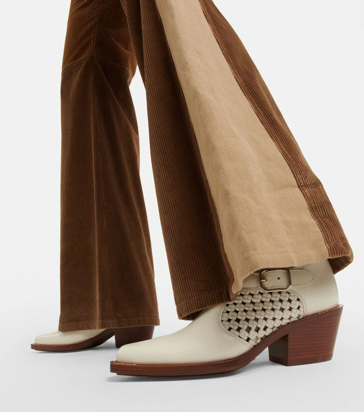 Chloe o1y0825 Ankle Boots in White Size US 5.5 / IT 35.5 - 4 Thumbnail