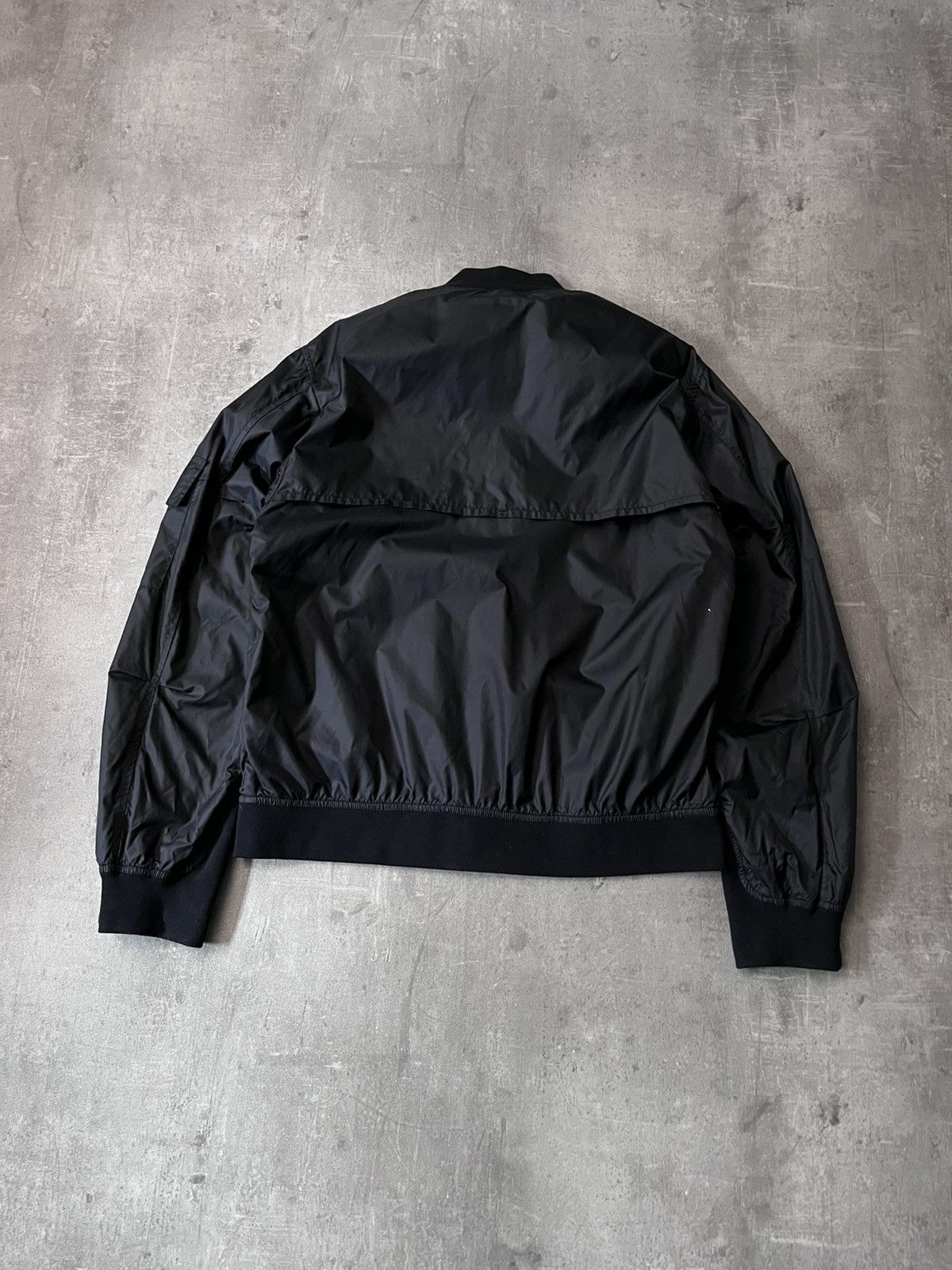 Our Legacy Our Legacy S/S 16 Silky Black nylon jacket big zipper Size US M / EU 48-50 / 2 - 6 Thumbnail