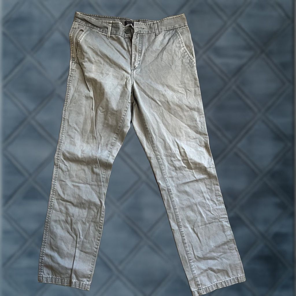 Gap Gap Chino Pants Slim Blue Men's 32x30 Casual Workwear Regular Size US 32 / EU 48 - 1 Thumbnail