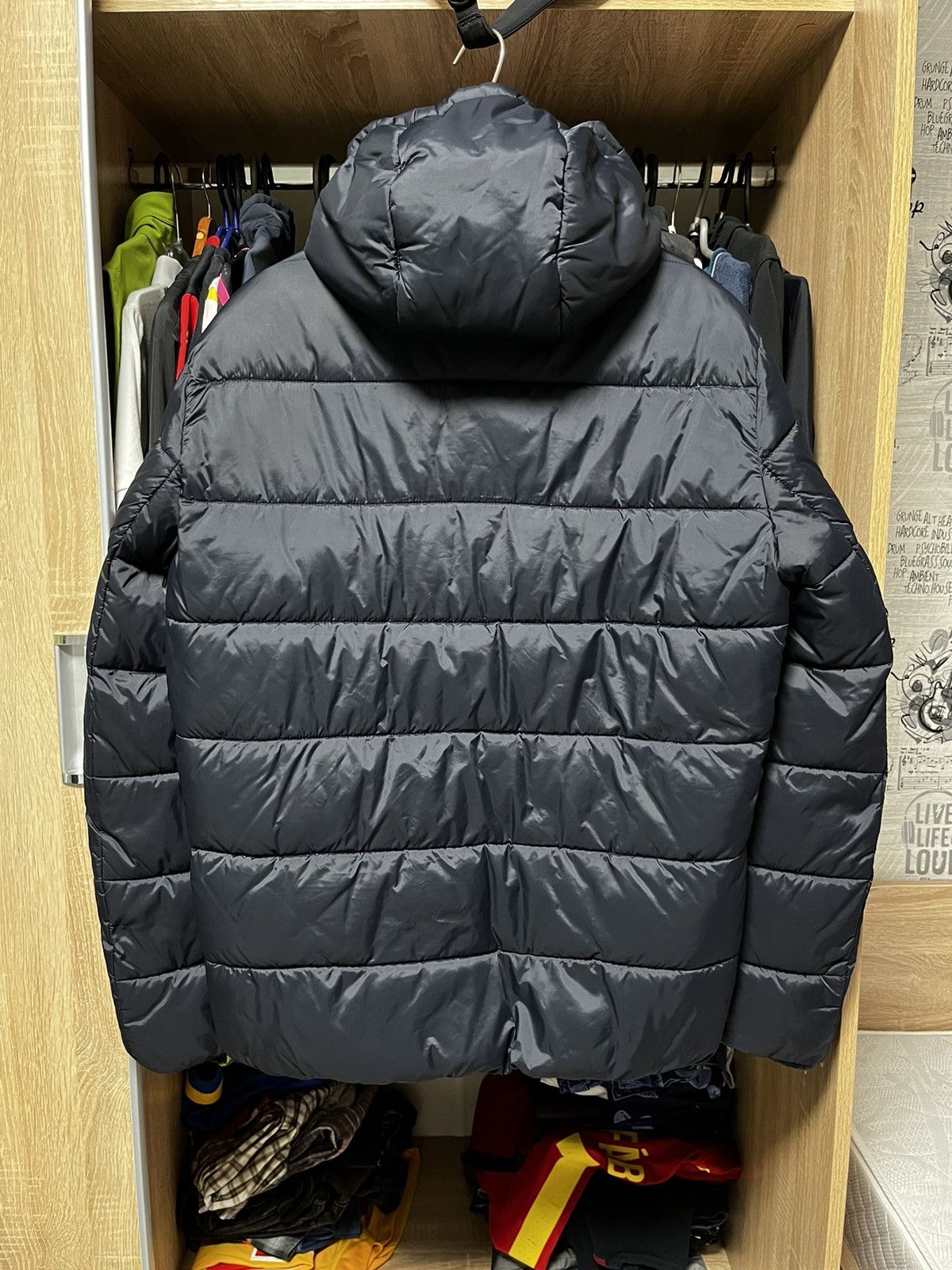 Barbour 🔴 BARBOUR BEACON HIKE QUILTED JACKET NAVY Size US M / EU 48-50 / 2 - 11 Thumbnail