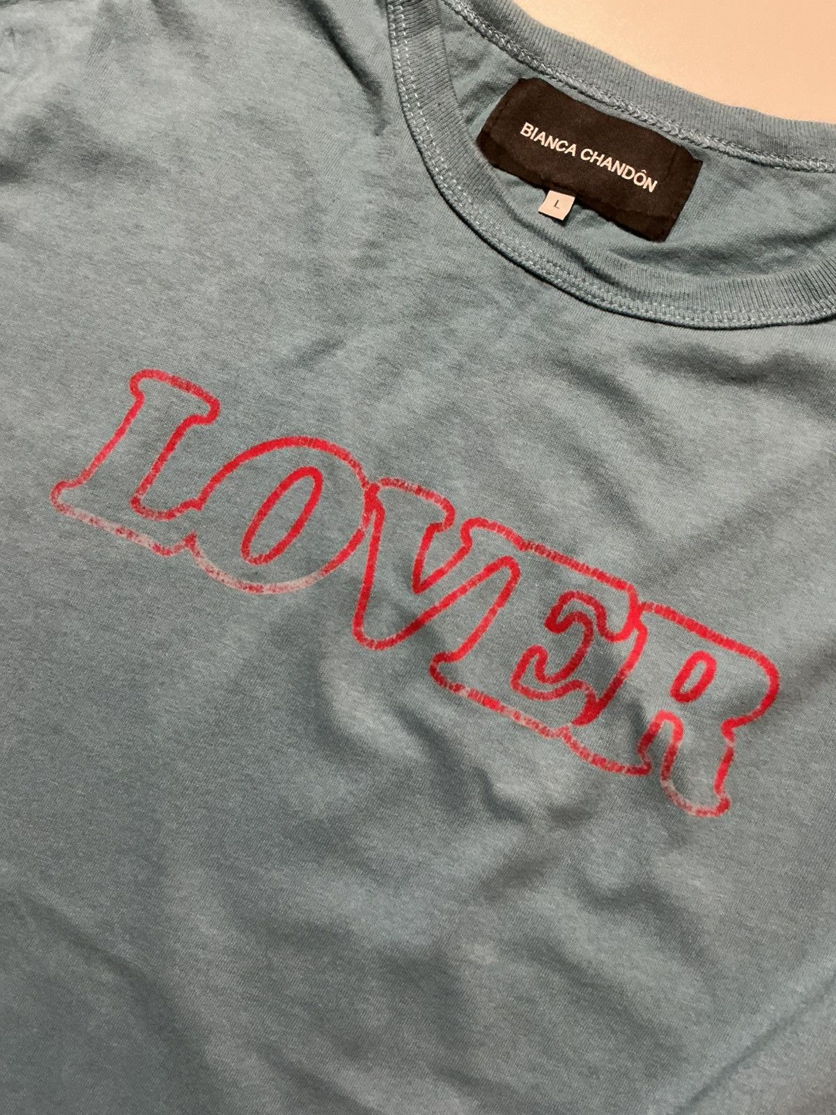 BIANCA CHANDON Bianca Chandon Lover Long Sleeve In Riverside Blue T-Shirt Size US L / EU 52-54 / 3 - 6 Thumbnail