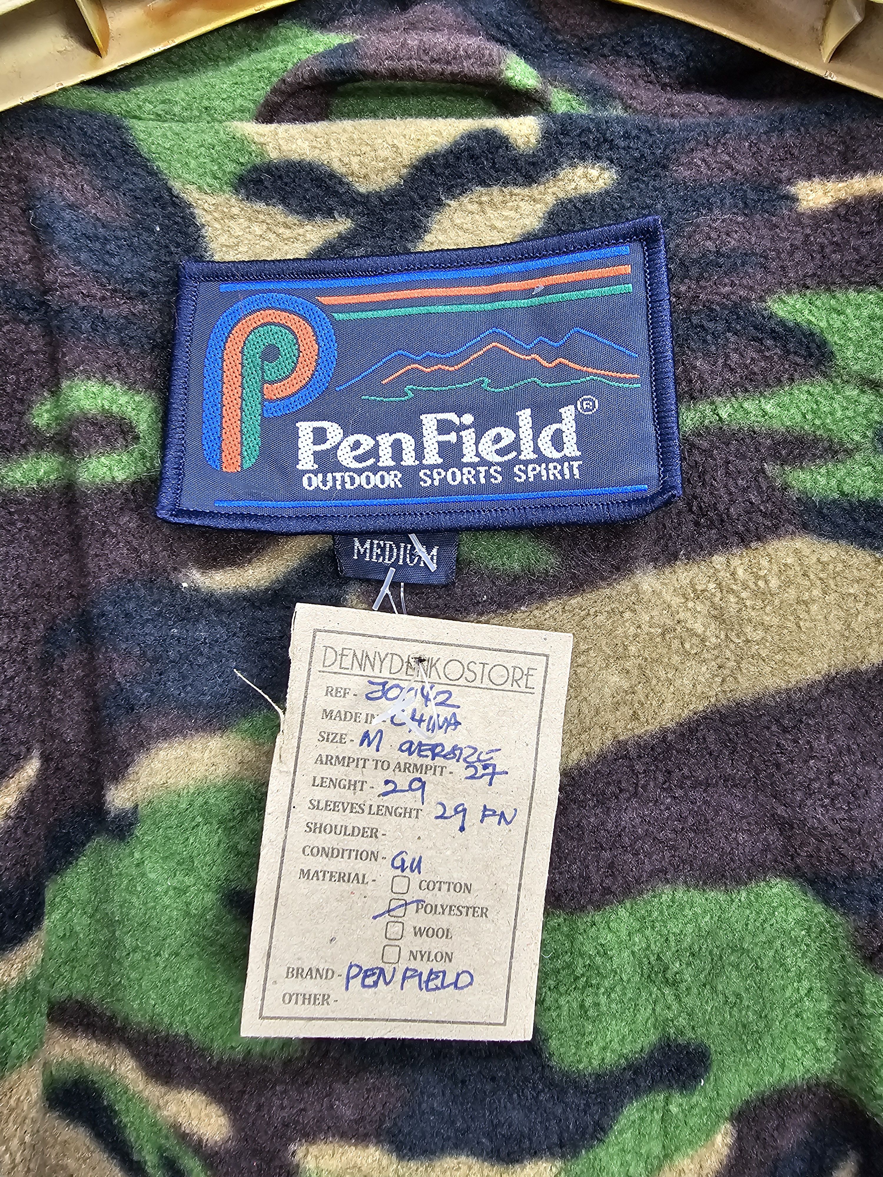 Other Vtg PENFIELD Camouflage Military Fleece Hunting Jacket J0042 Size US M / EU 48-50 / 2 - 16 Thumbnail