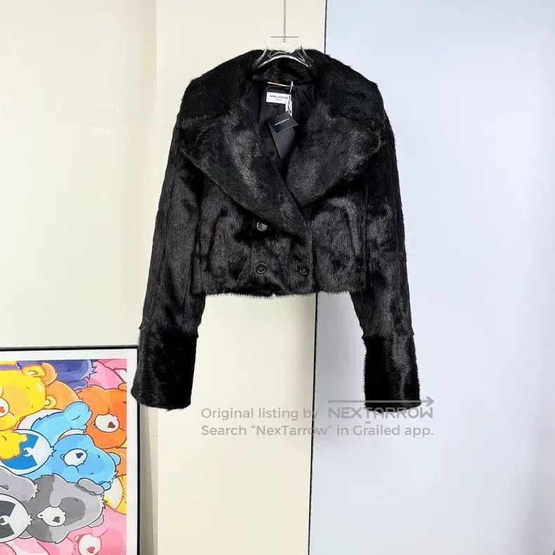 Saint Laurent Paris Saint Laurent Paris Jacket Size XXS / US 00 / IT 34 - 2 Thumbnail